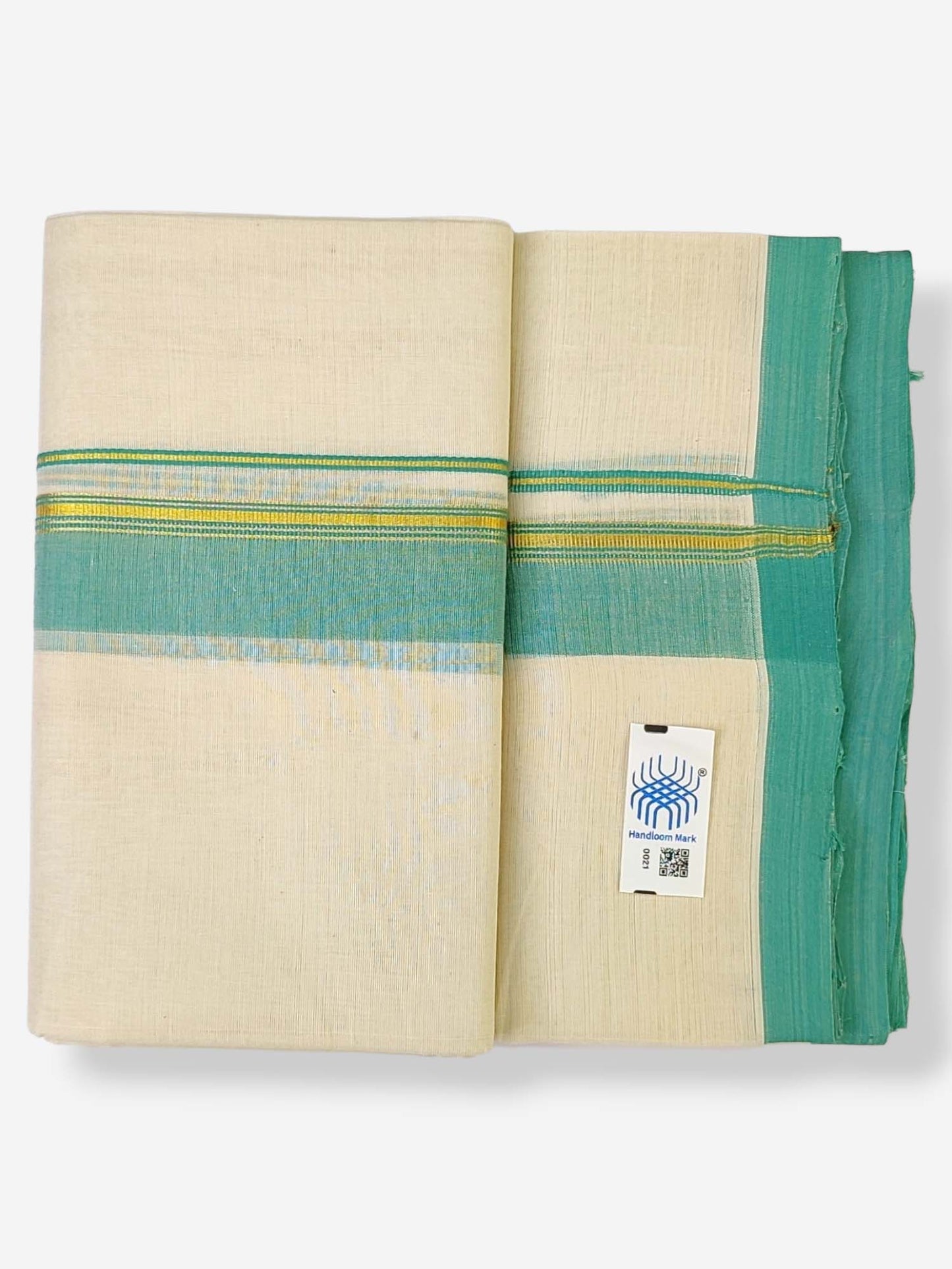 Kerala Balaramapuram Handloom Mundu/Dhoti Pure Cotton