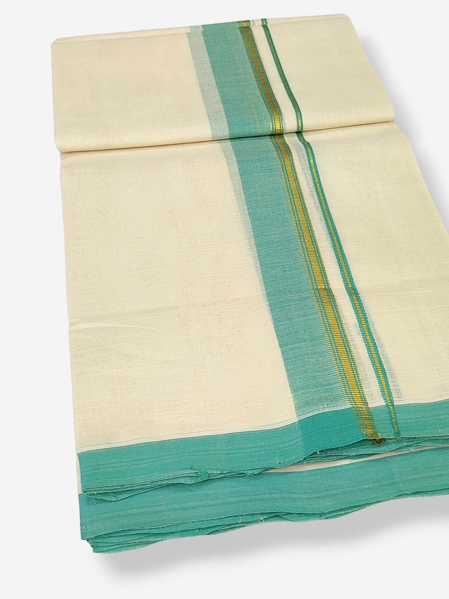 Kerala Balaramapuram Handloom Mundu/Dhoti Pure Cotton