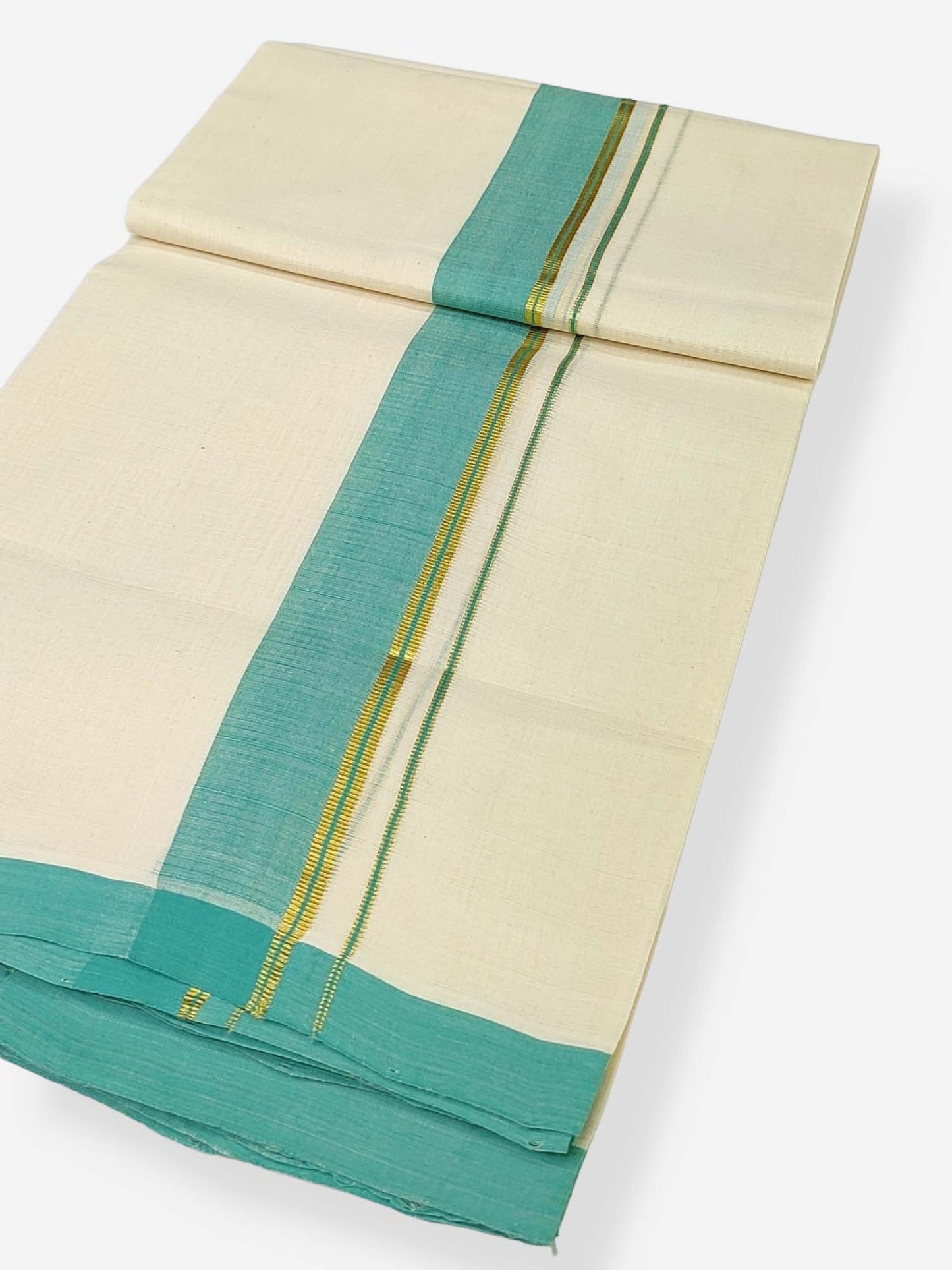 Kerala Balaramapuram Handloom Mundu/Dhoti Pure Cotton