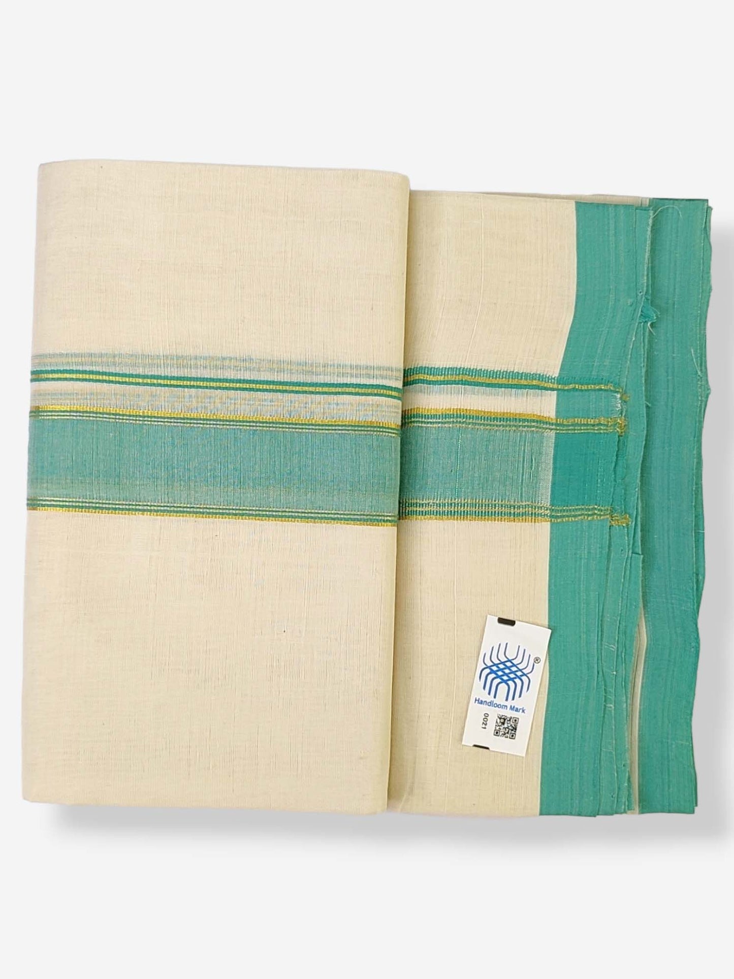 Kerala Balaramapuram Handloom Mundu/Dhoti Pure Cotton