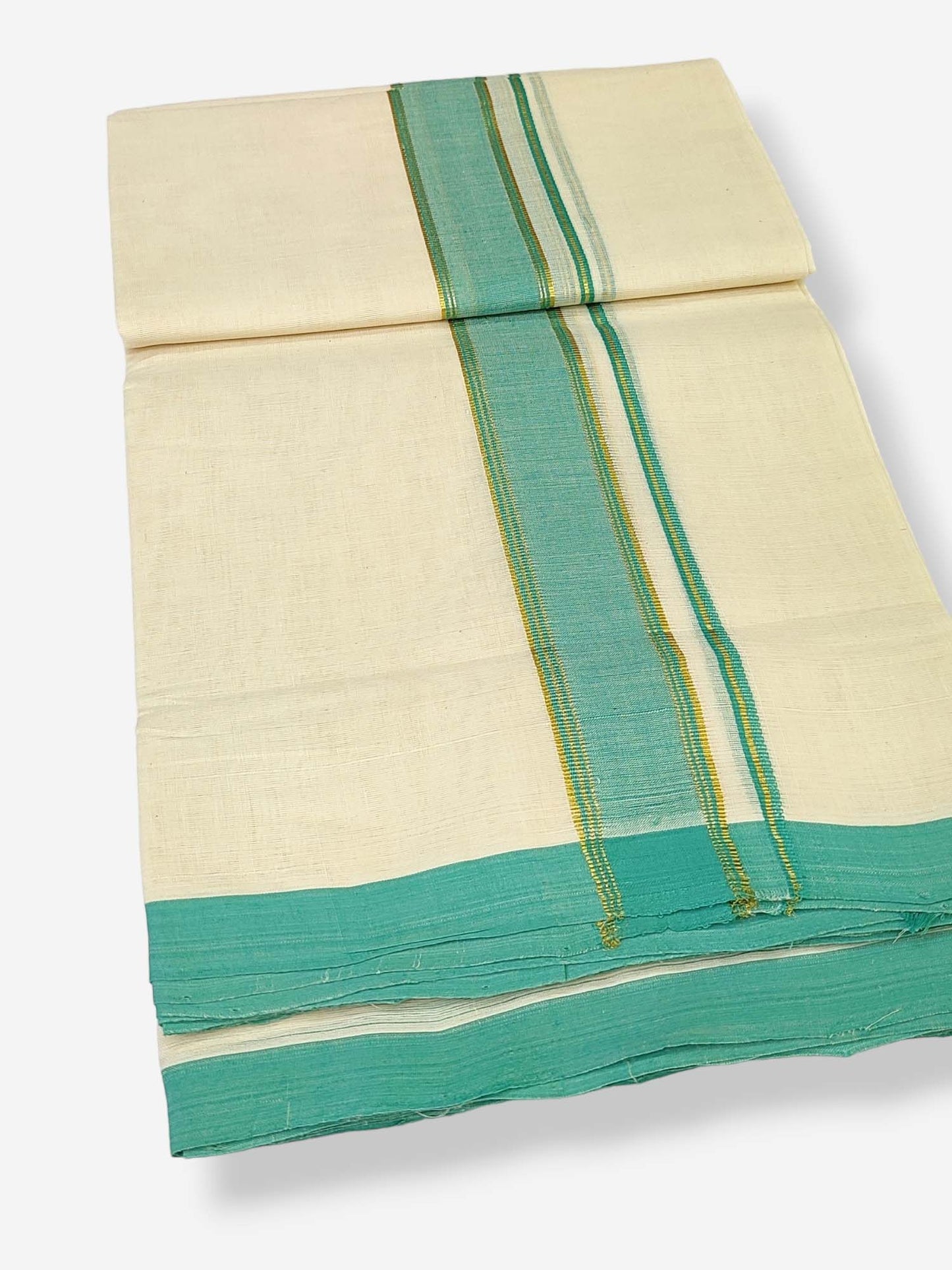 Kerala Balaramapuram Handloom Mundu/Dhoti Pure Cotton