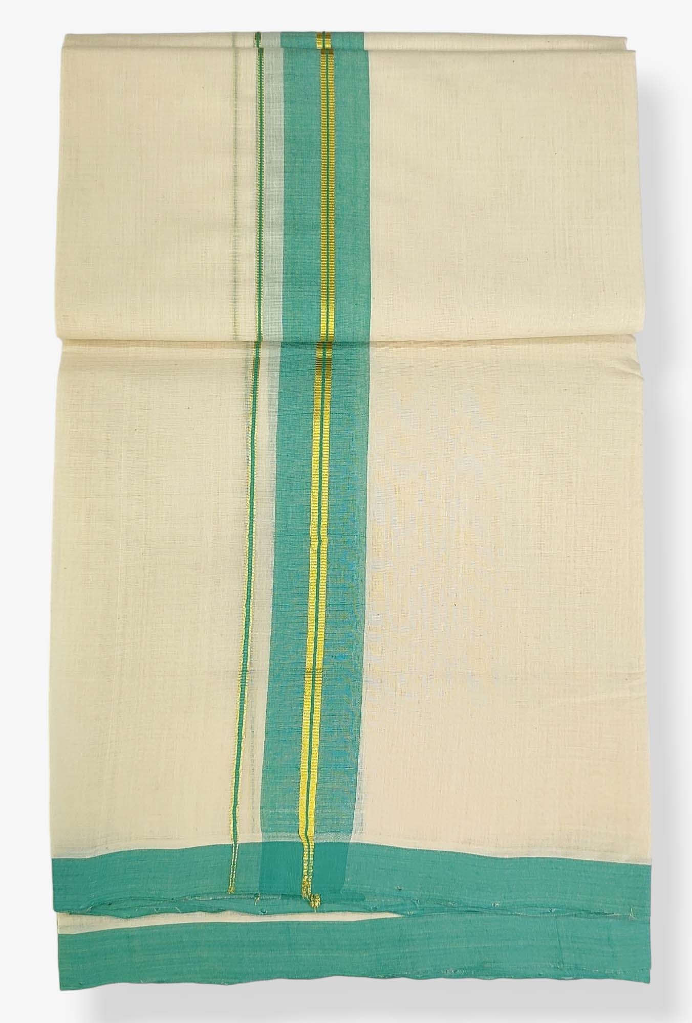 Kerala Balaramapuram Handloom Mundu/Dhoti Pure Cotton
