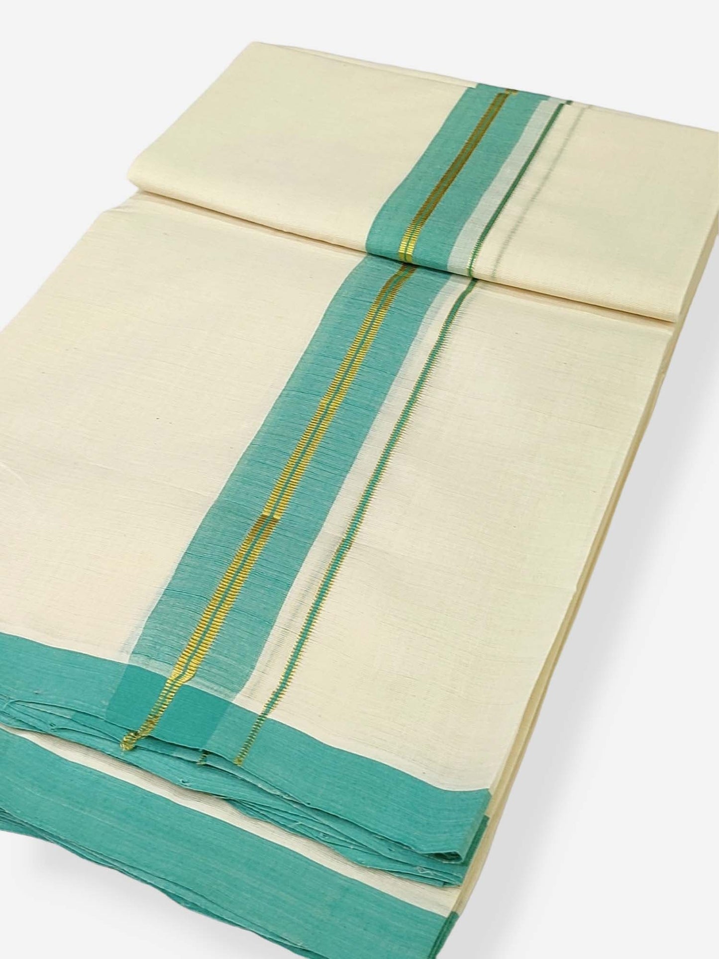 Kerala Balaramapuram Handloom Mundu/Dhoti Pure Cotton