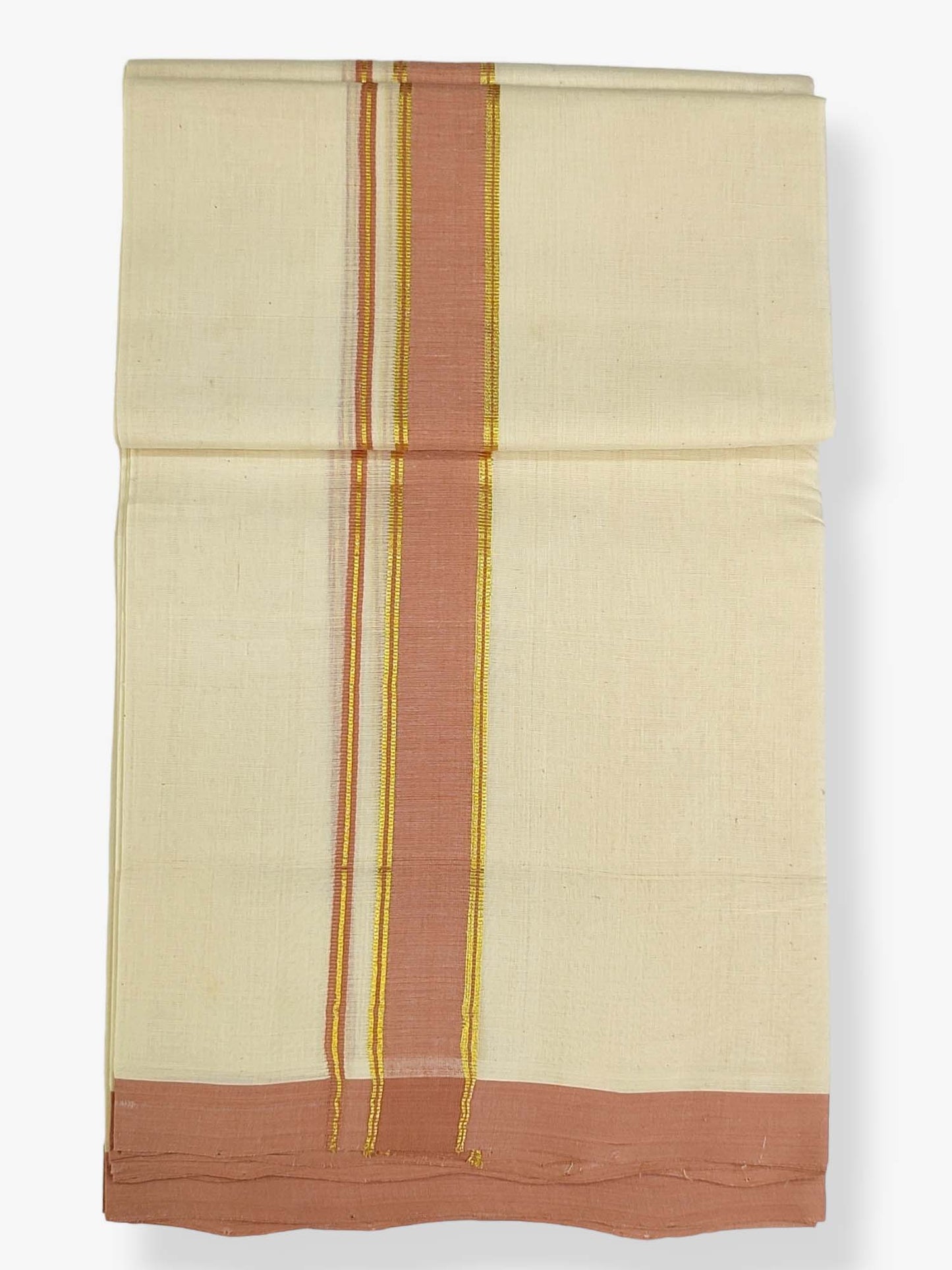 Kerala Balaramapuram Handloom Mundu/Dhoti Pure Cotton