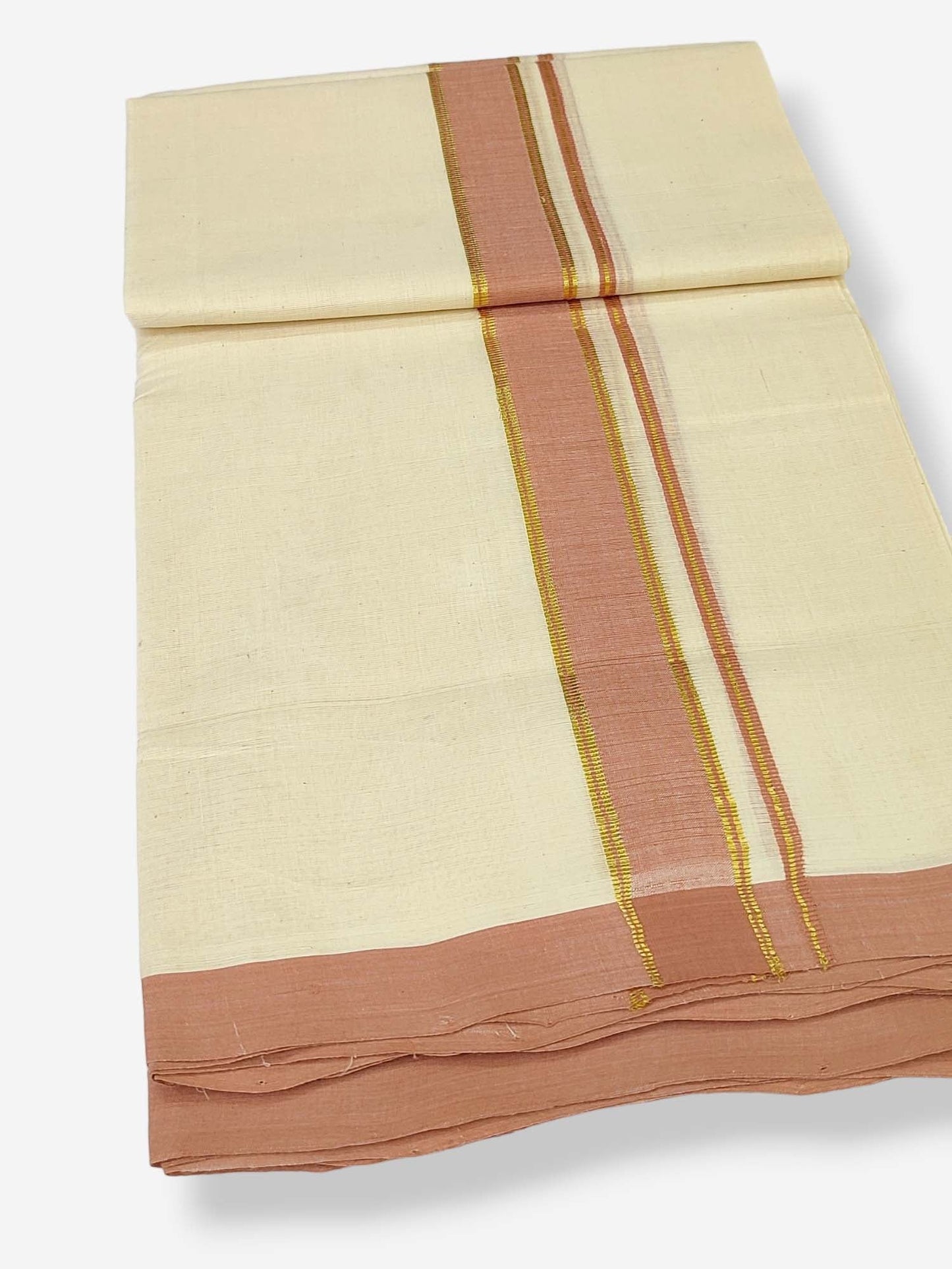 Kerala Balaramapuram Handloom Mundu/Dhoti Pure Cotton