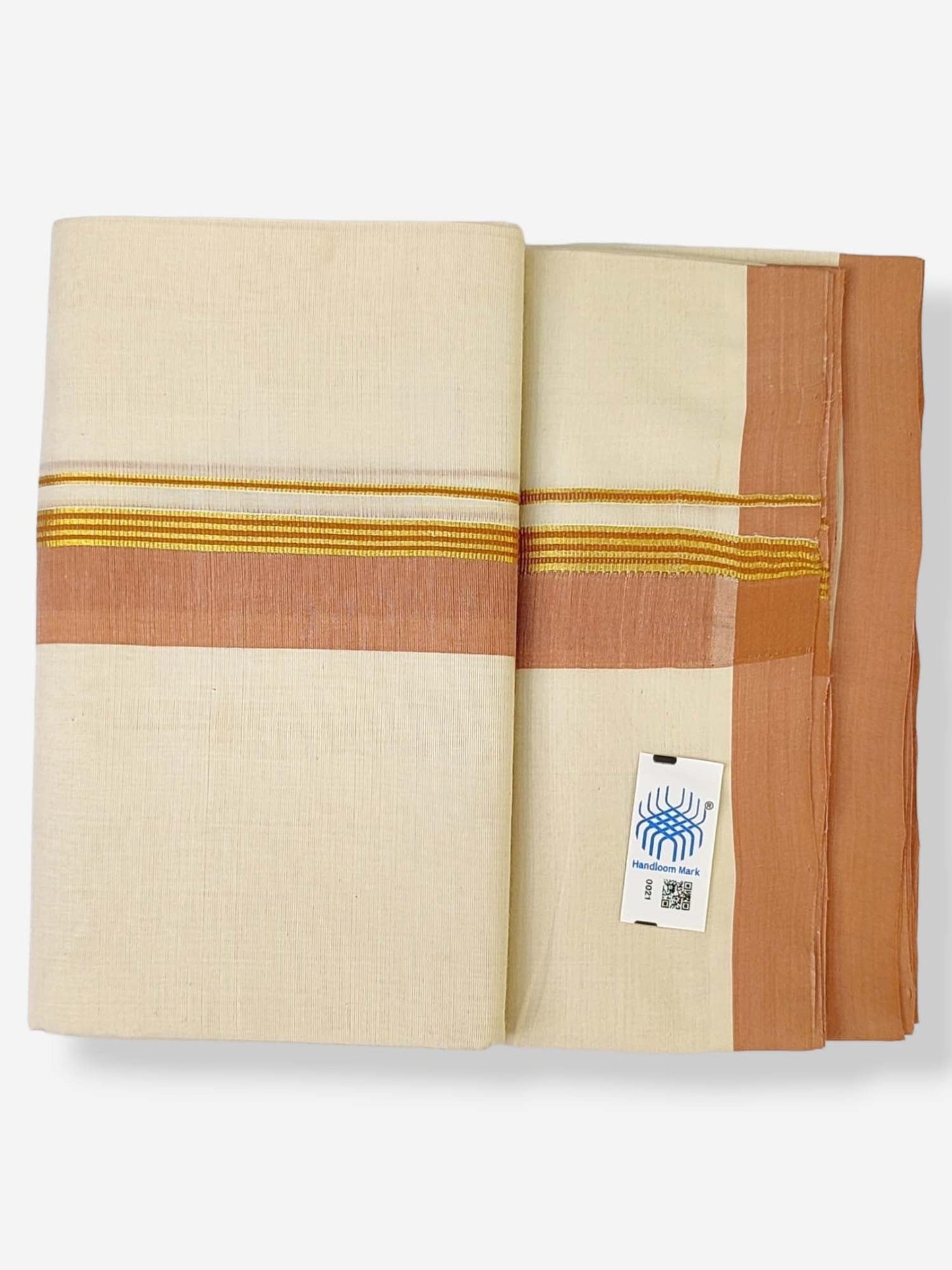 Kerala Balaramapuram Handloom Mundu/Dhoti Pure Cotton