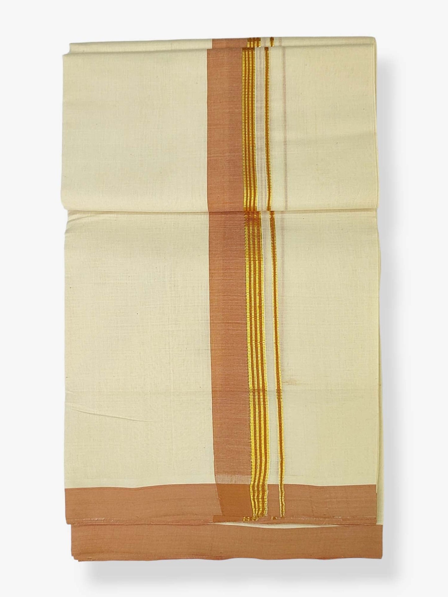 Kerala Balaramapuram Handloom Mundu/Dhoti Pure Cotton