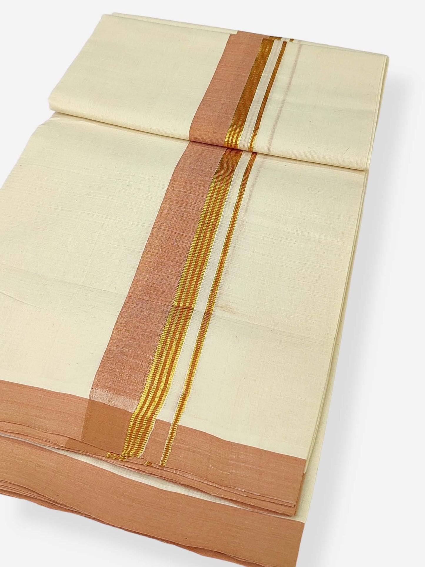 Kerala Balaramapuram Handloom Mundu/Dhoti Pure Cotton
