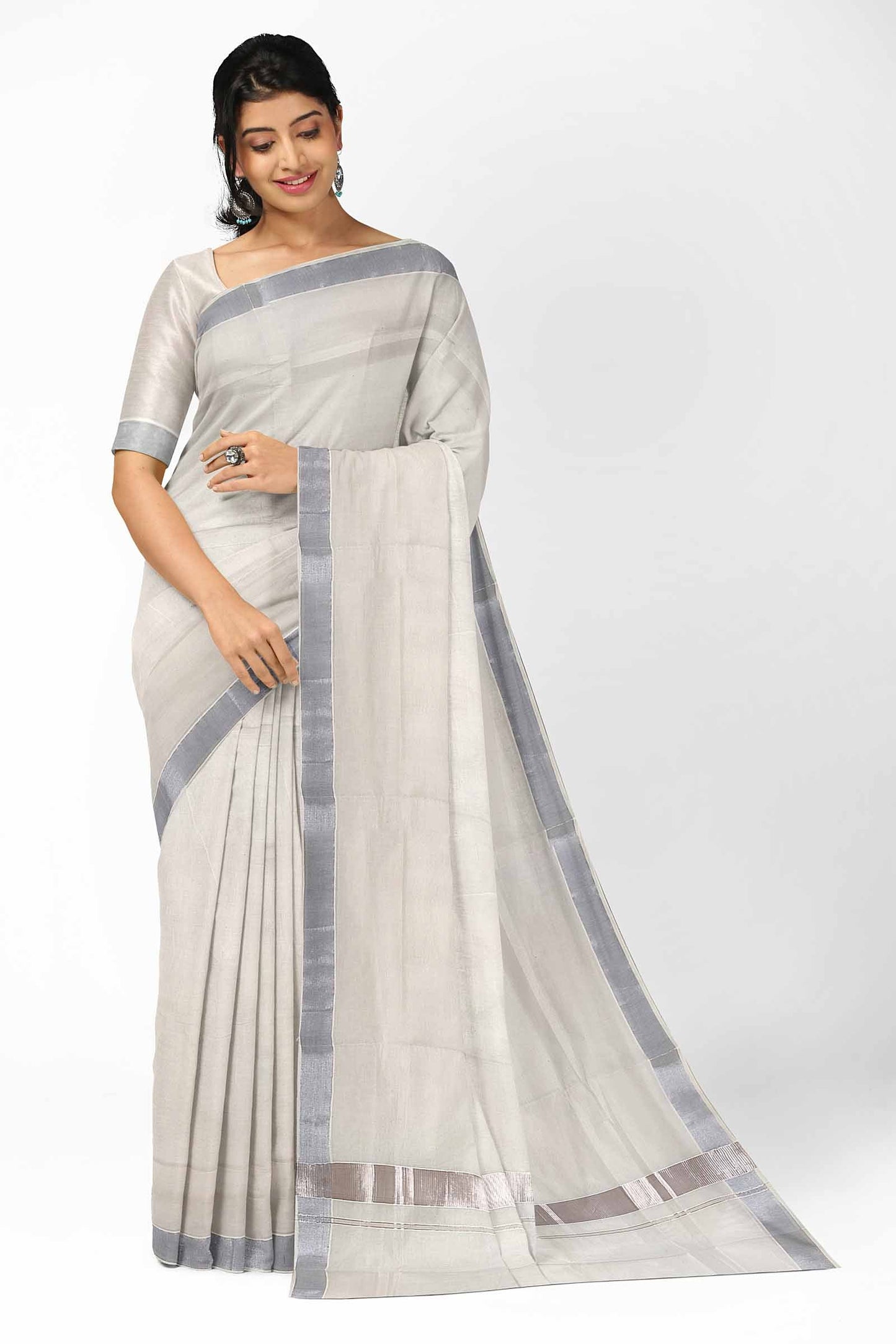 Kerala Kasavu Saree for Women