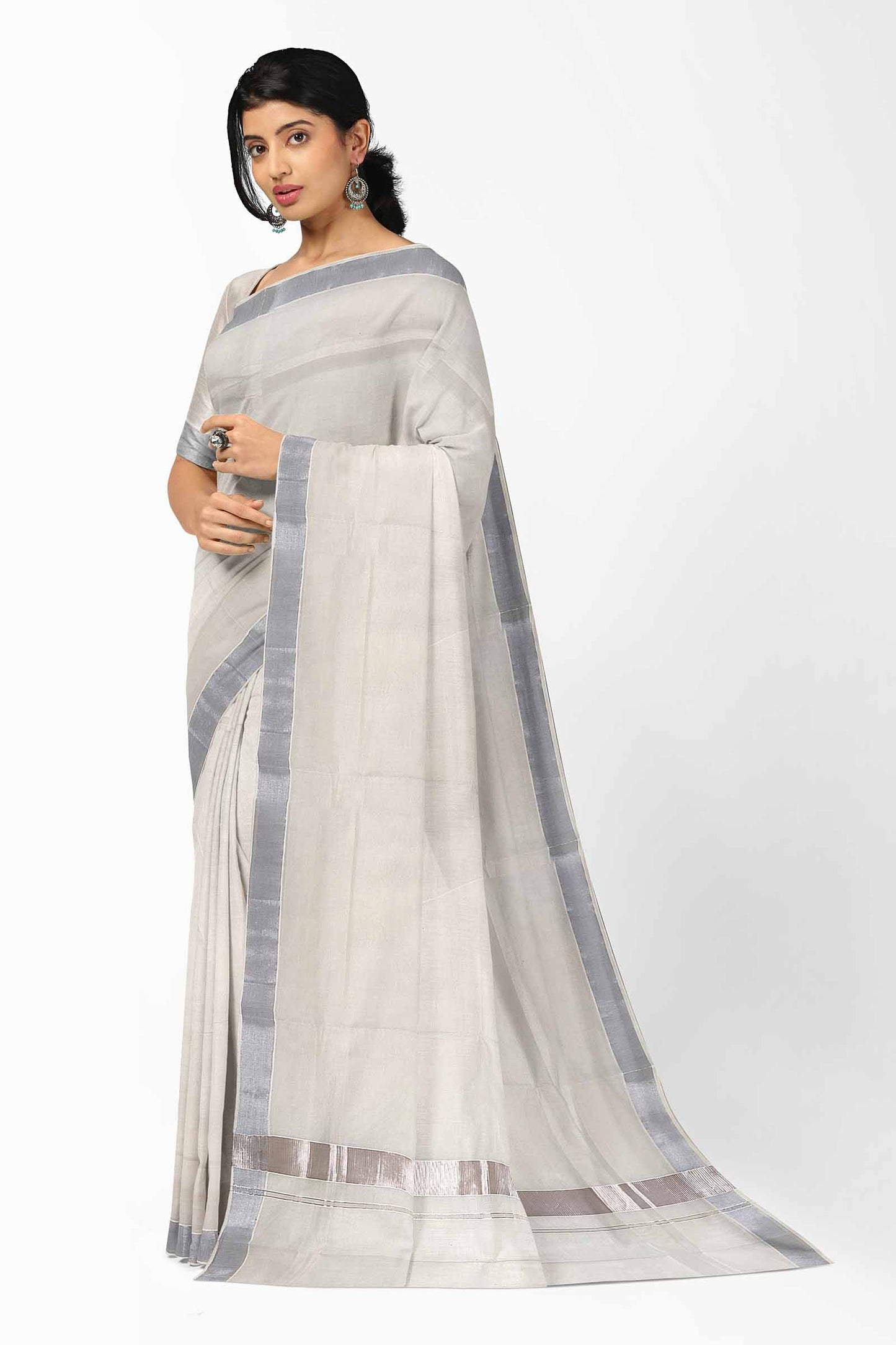 Kerala Kasavu Saree for Women