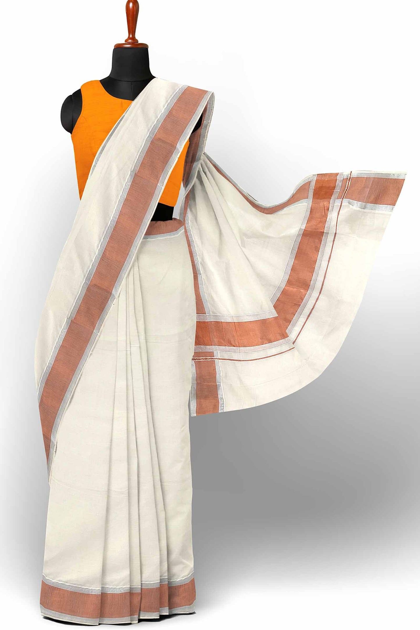 Kerala Kasavu Saree for Women