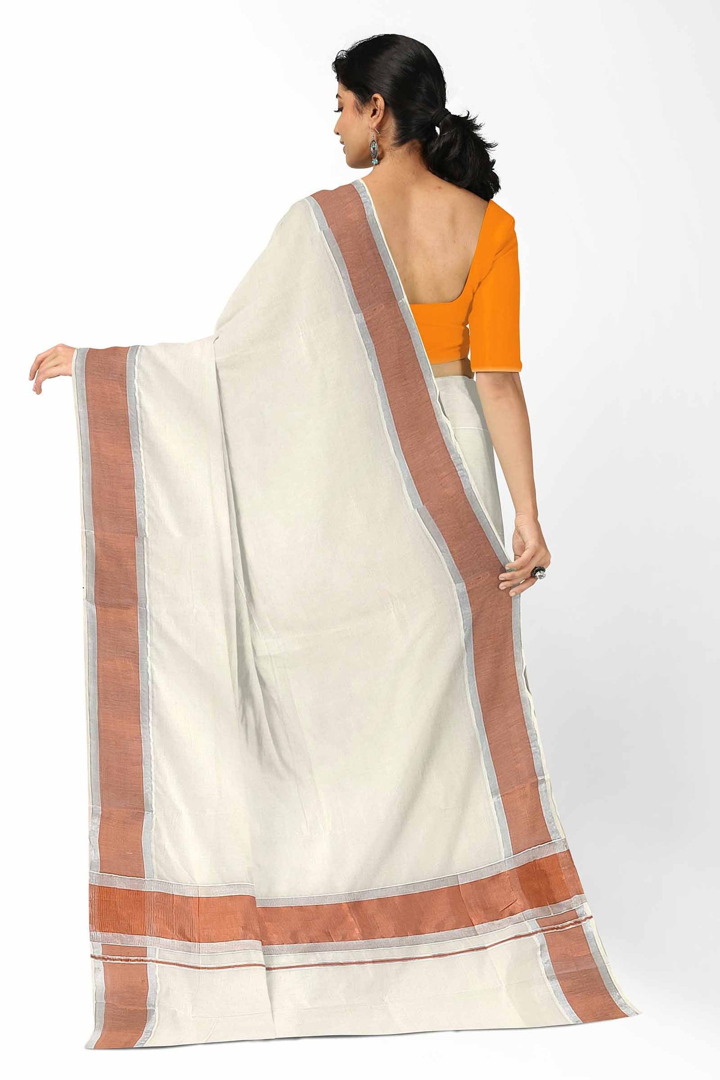 Kerala Kasavu Saree for Women