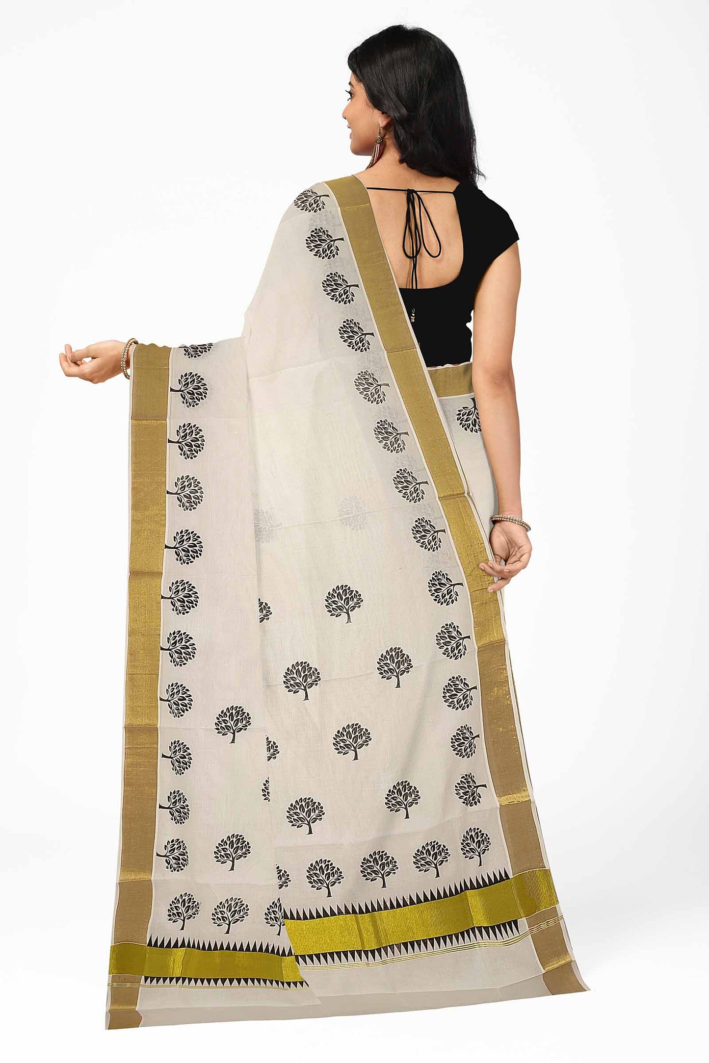 Kerala Printed Saree for Women