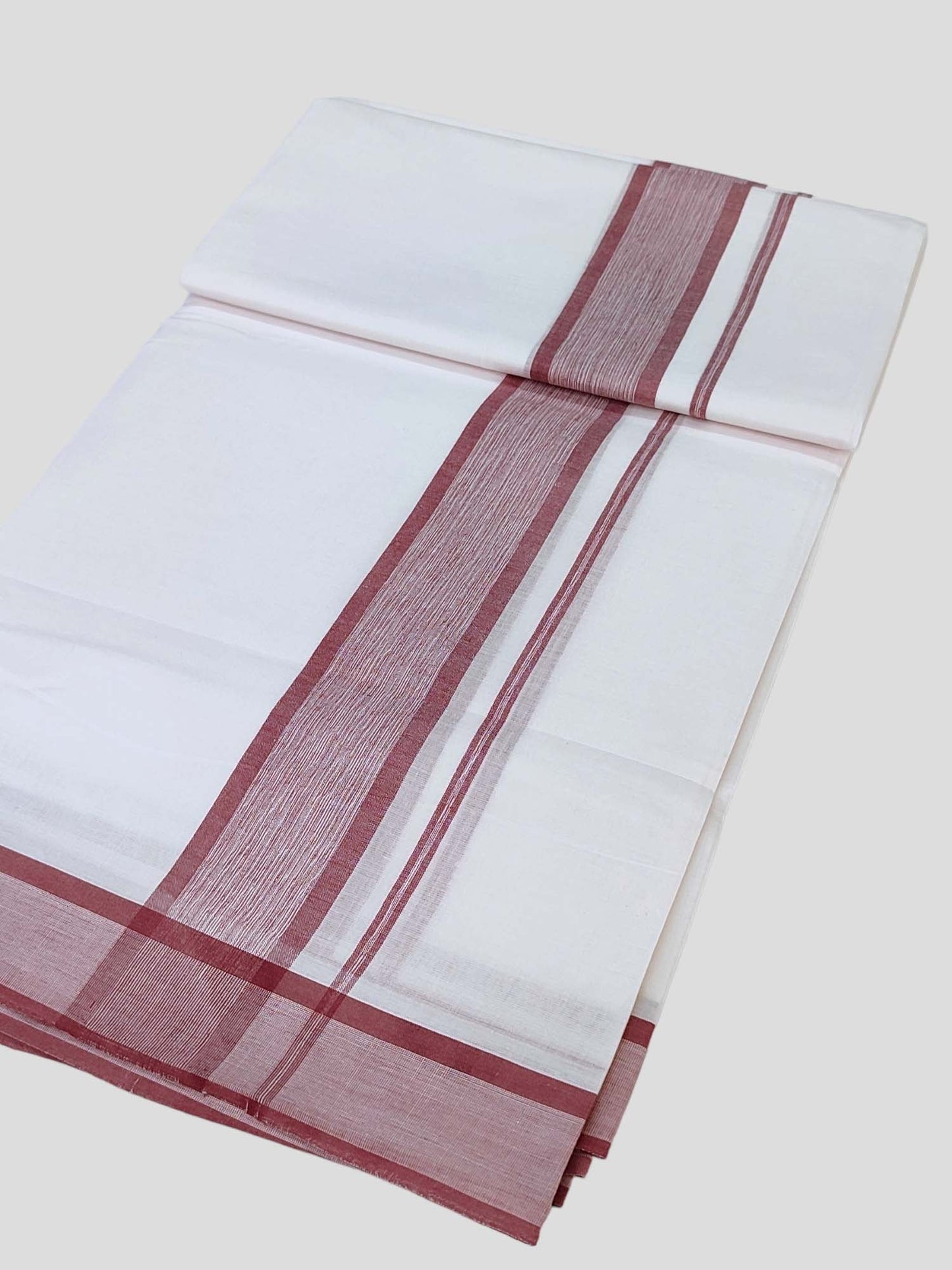 Cotton White Dhoti/Mundu for Men