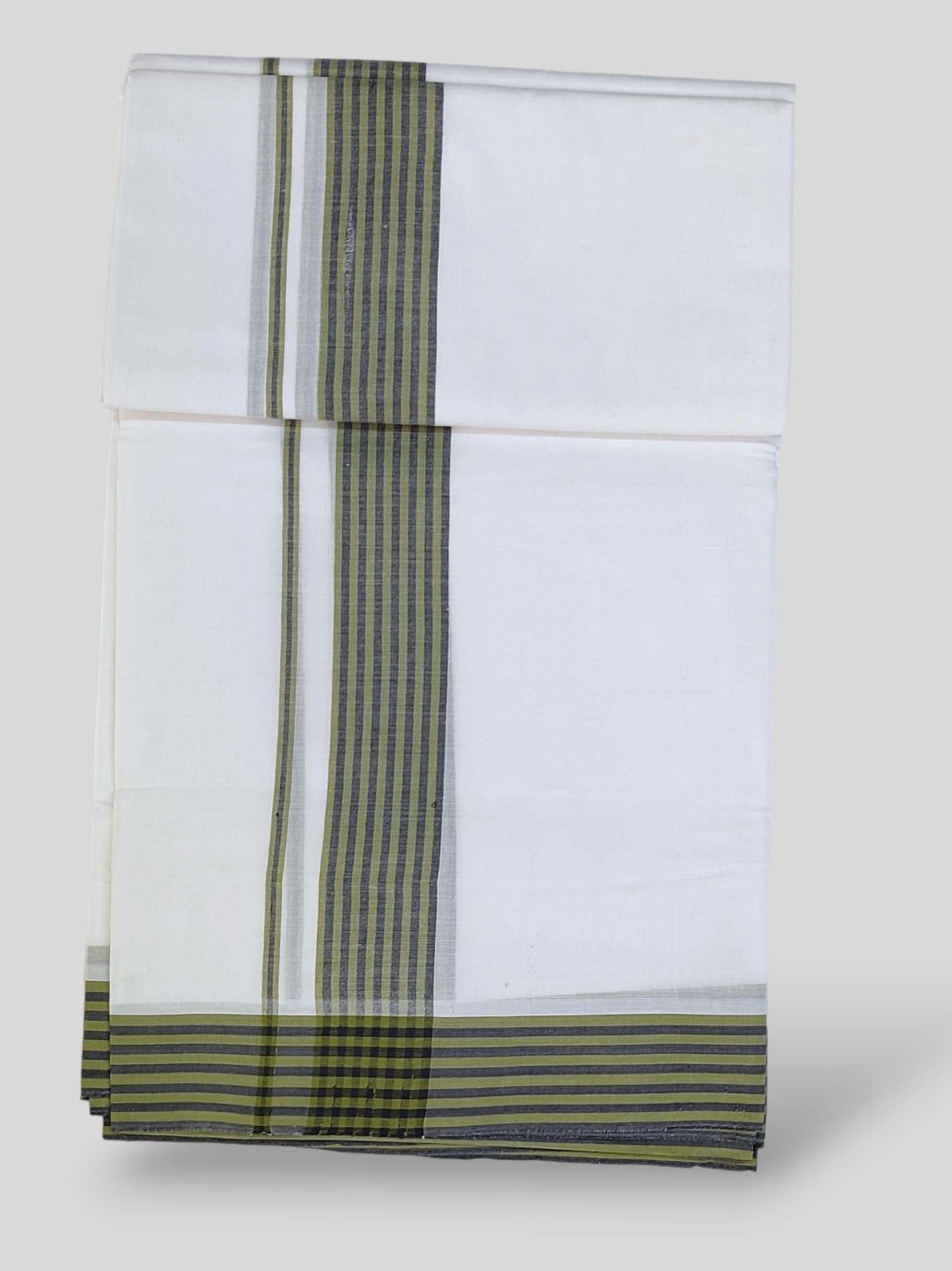Cotton White Dhoti/Mundu for Men