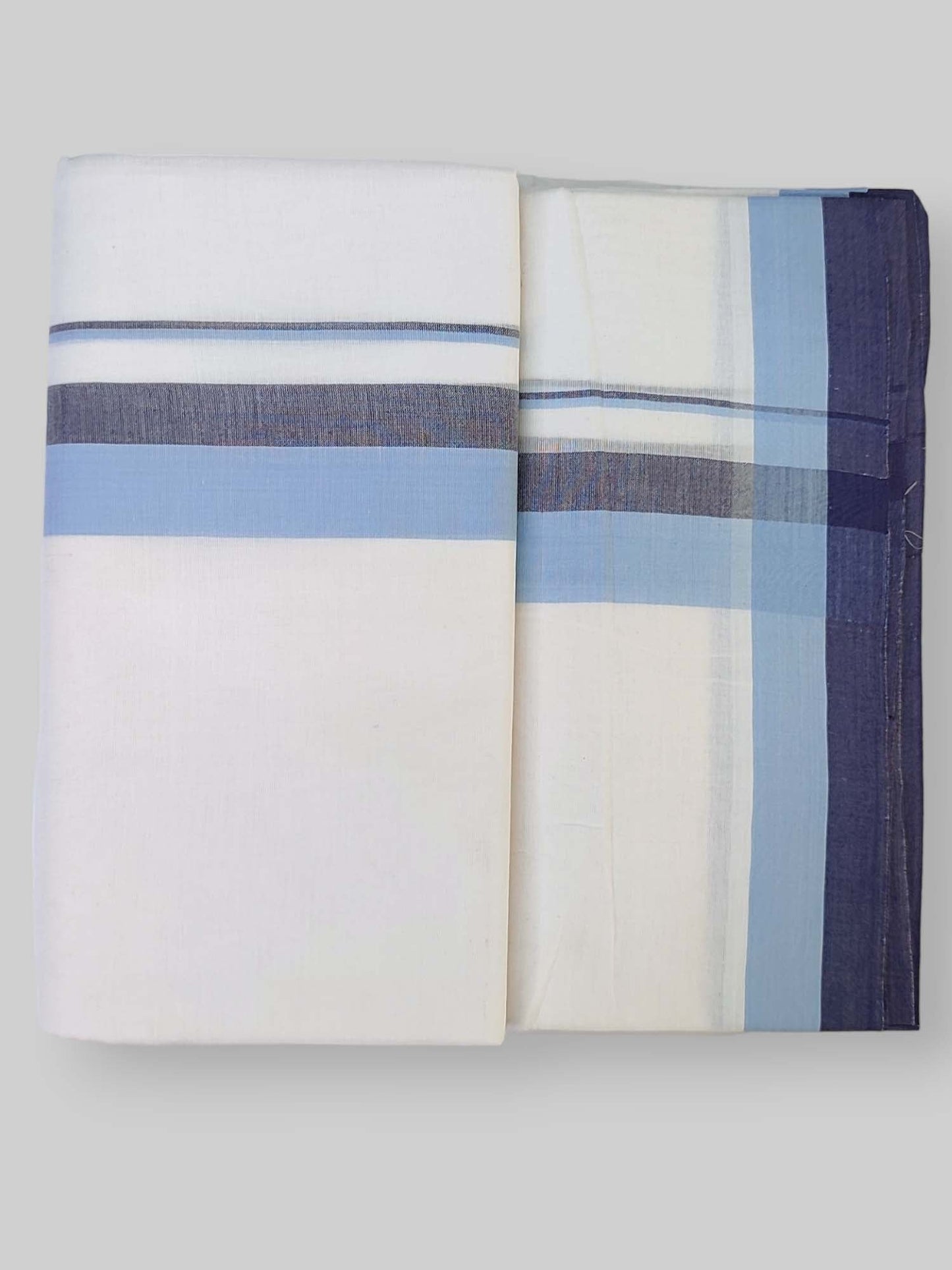 Cotton White Dhoti/Mundu for Men
