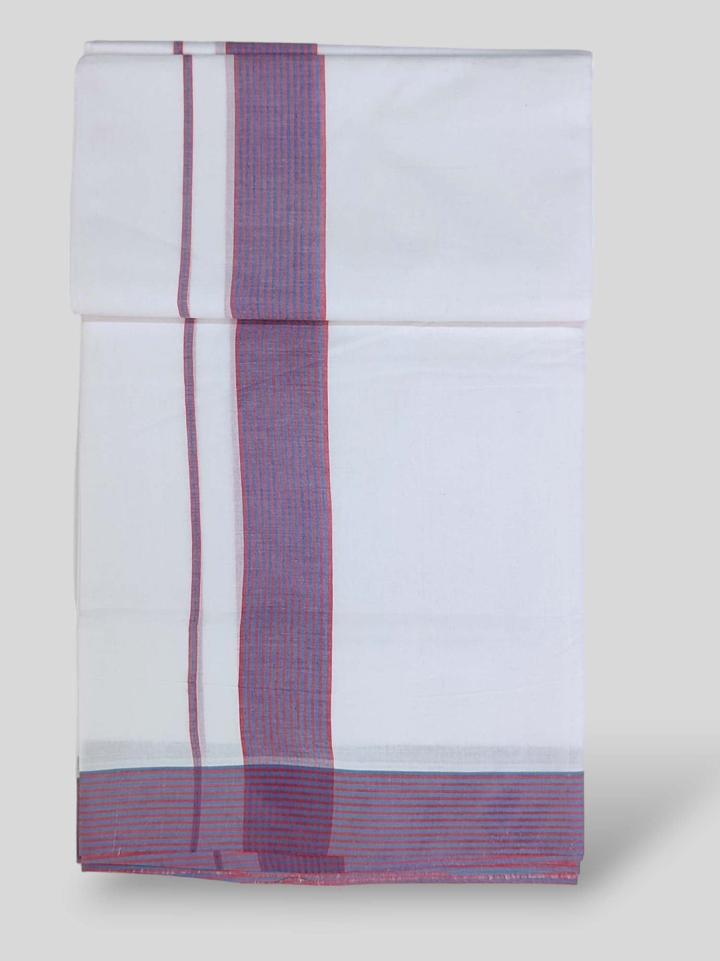 Cotton White Dhoti/Mundu for Men