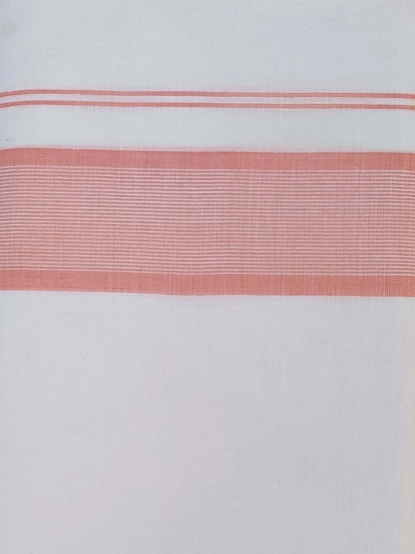 Cotton White Dhoti/Mundu for Men
