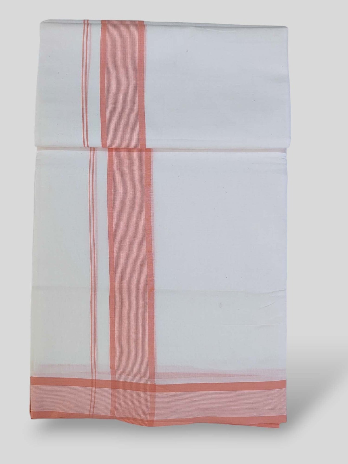 Cotton White Dhoti/Mundu for Men