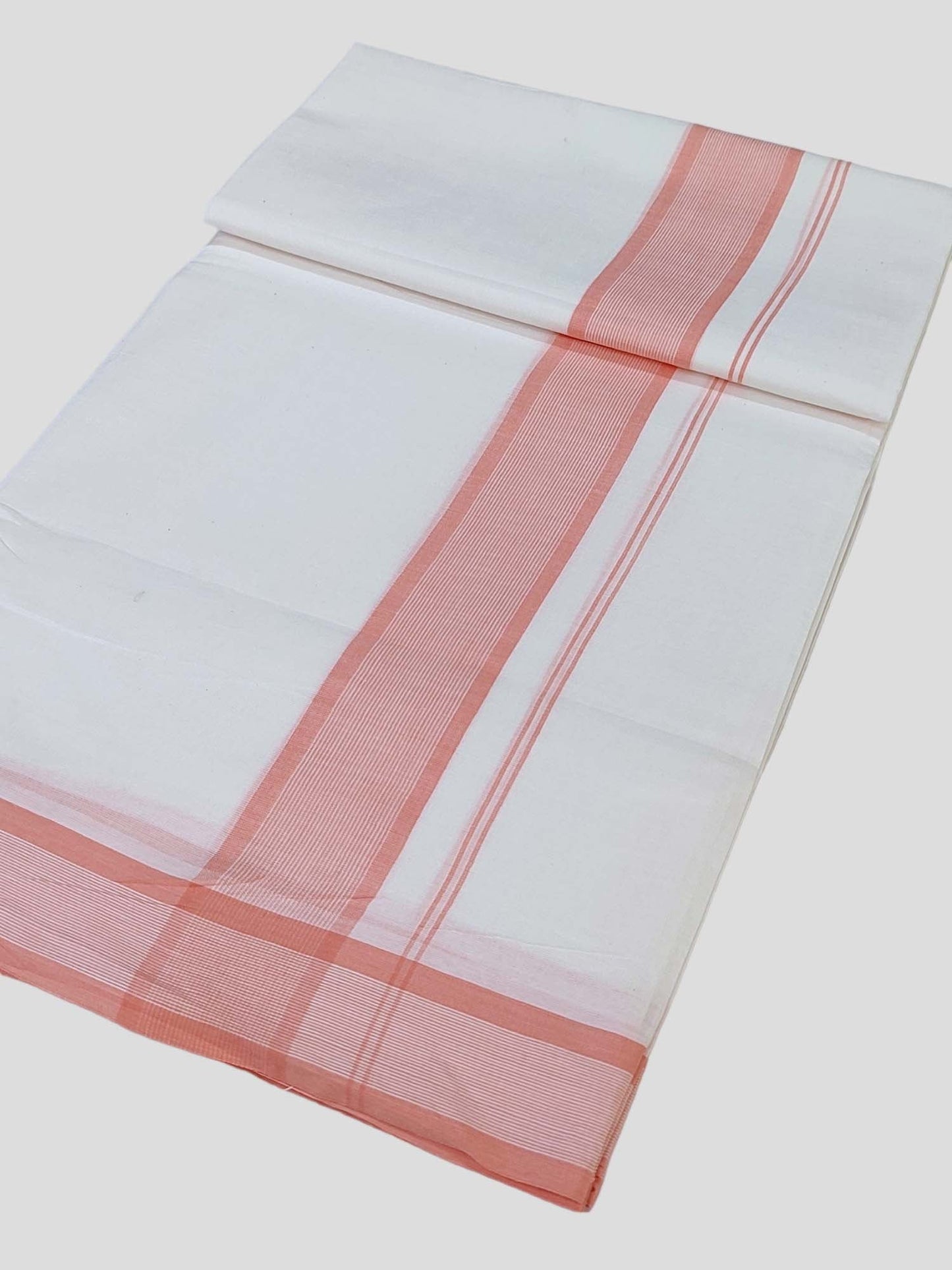 Cotton White Dhoti/Mundu for Men