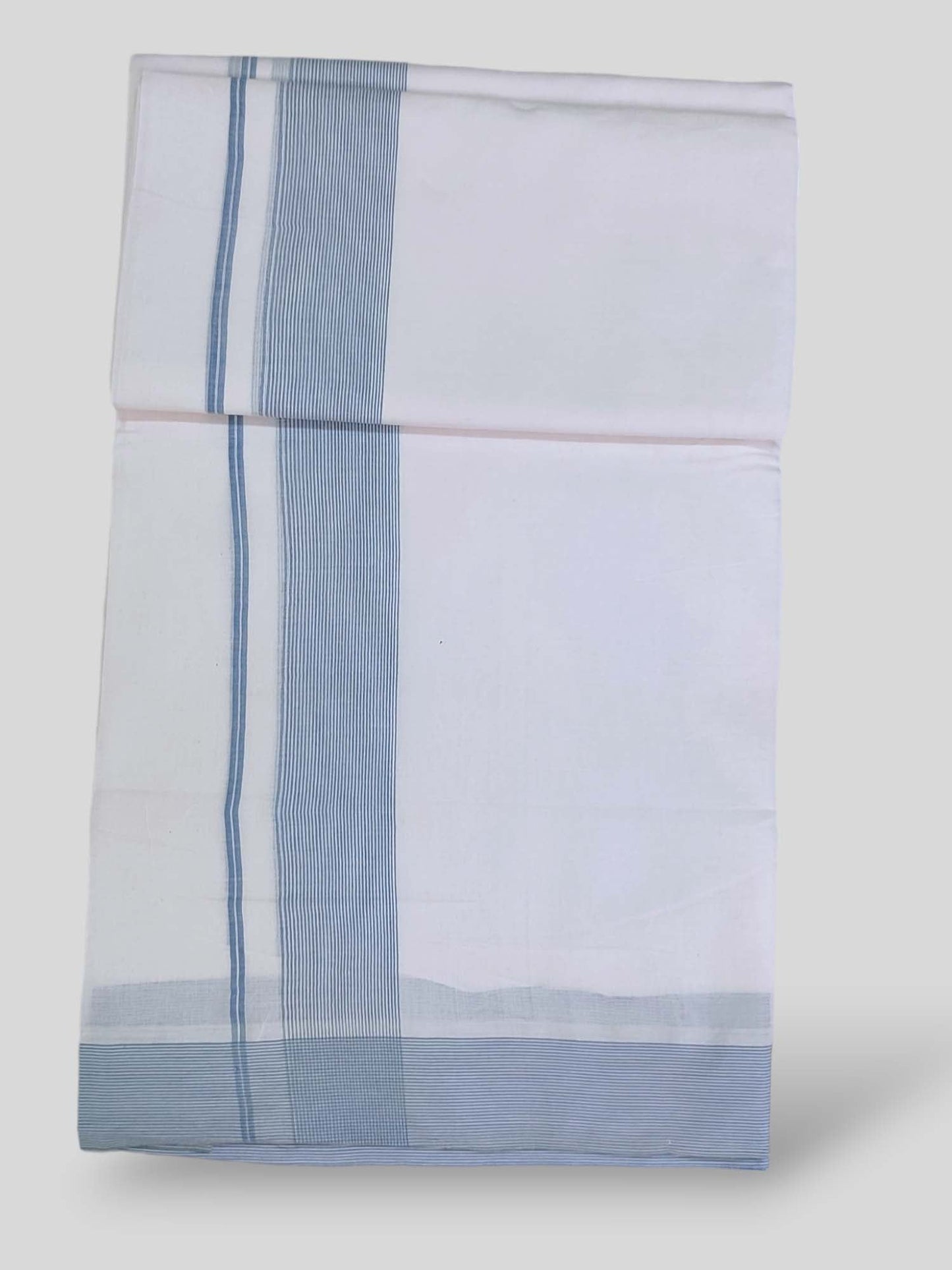 Cotton White Dhoti/Mundu for Men