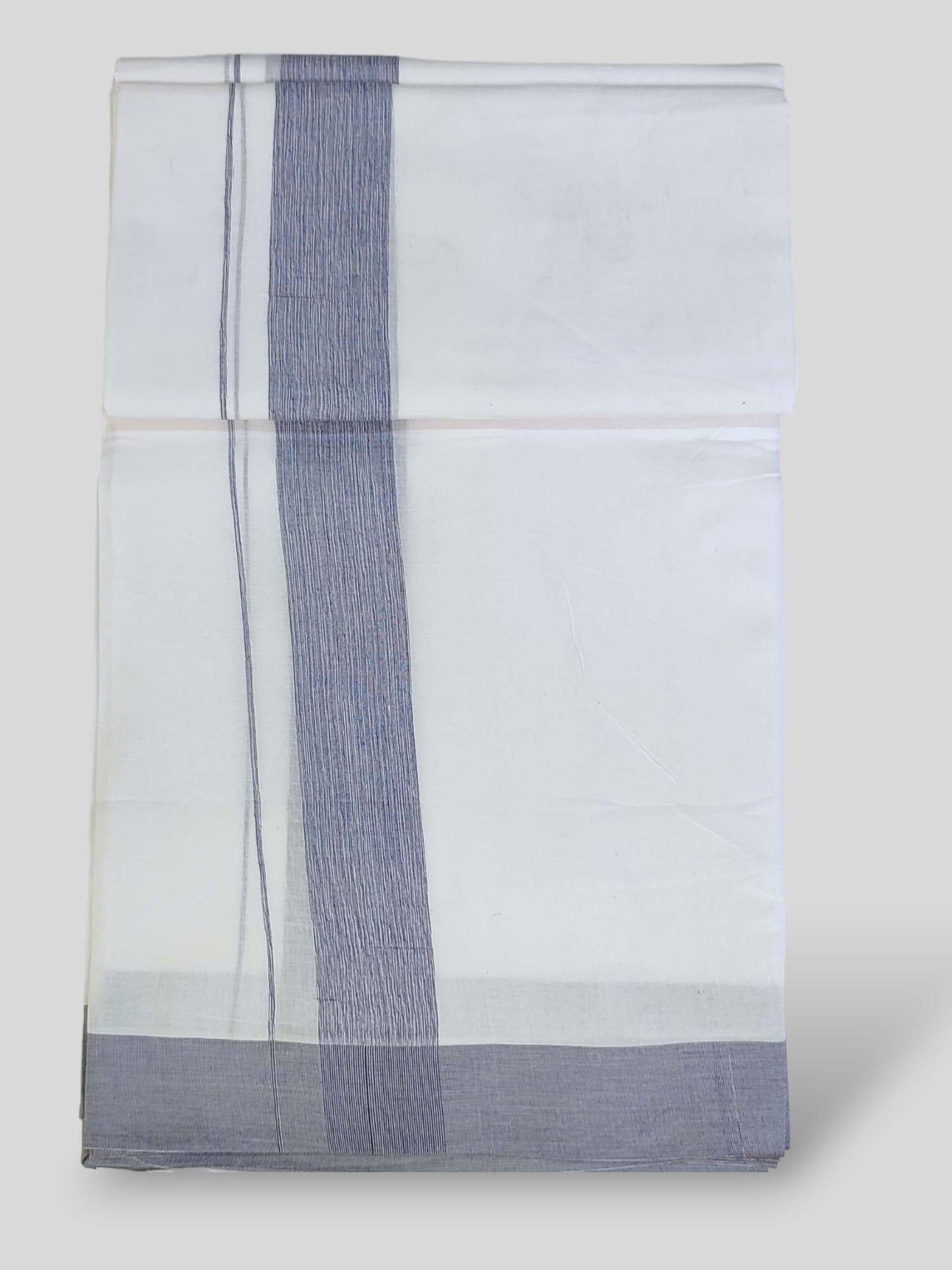 Cotton White Dhoti/Mundu for Men