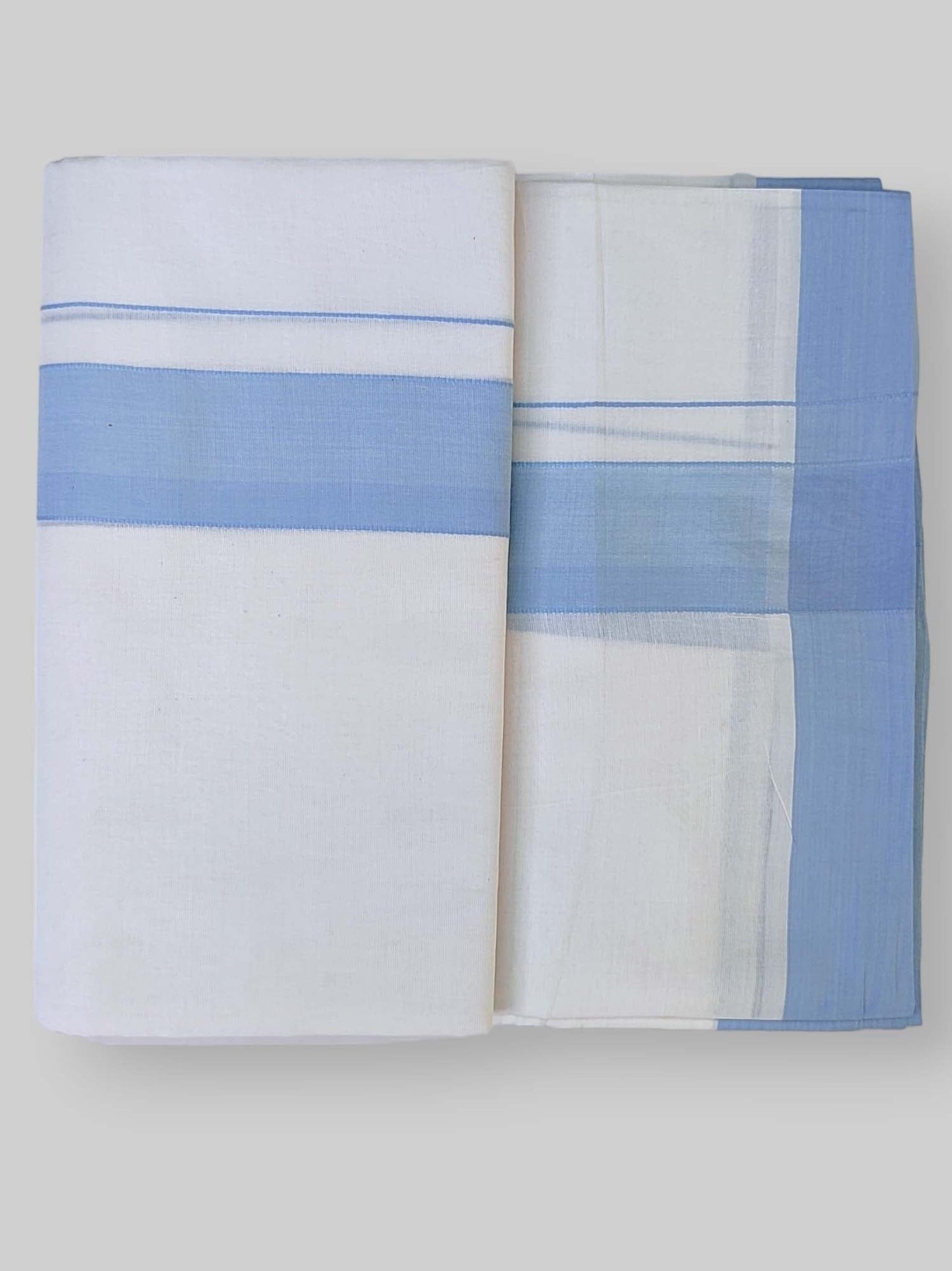 Cotton White Dhoti/Mundu for Men