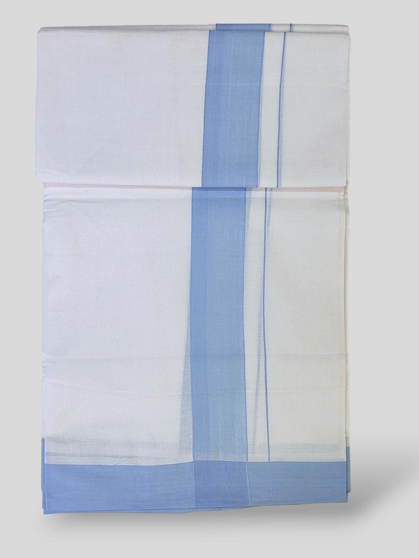 Cotton White Dhoti/Mundu for Men