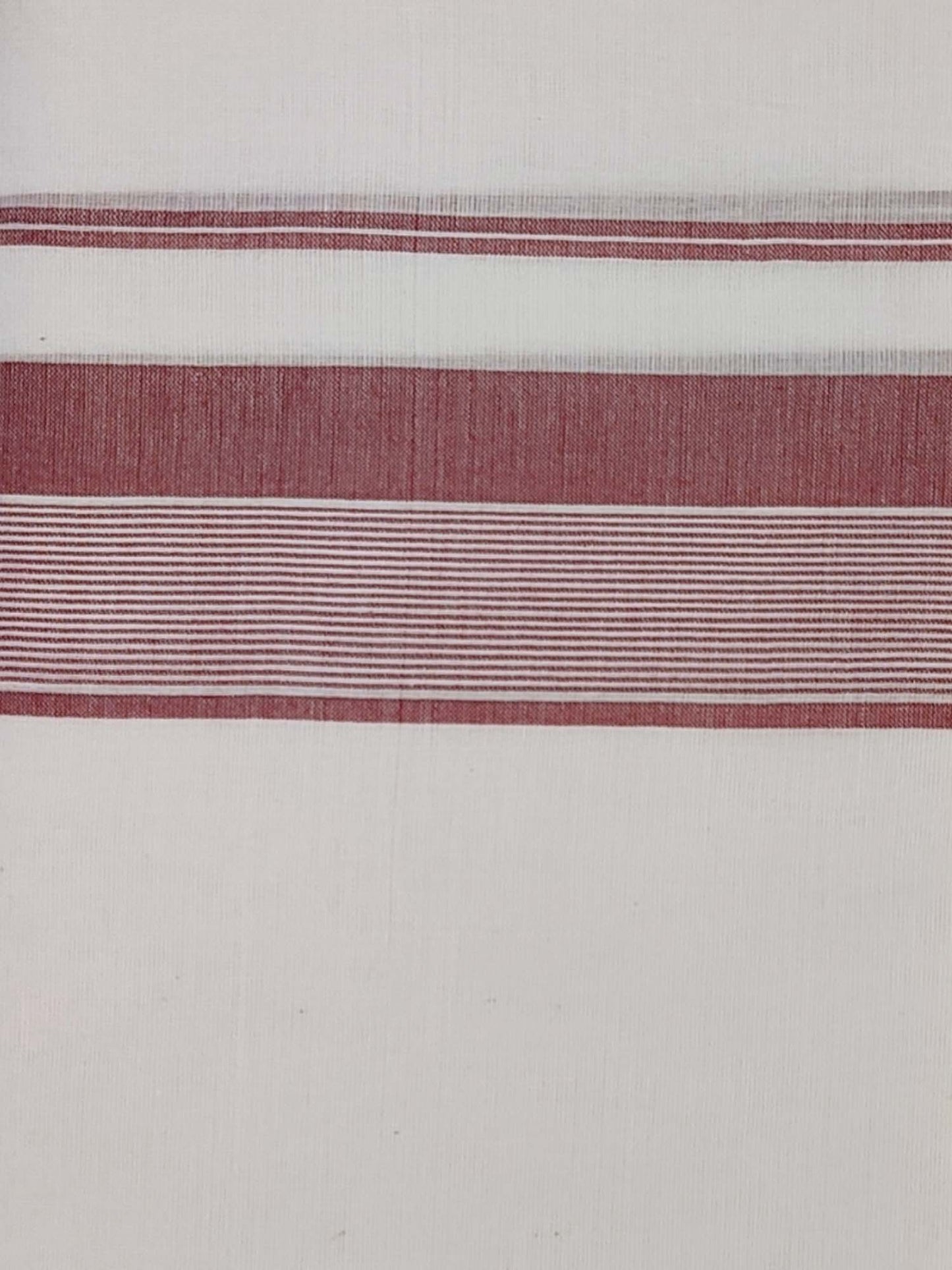 Cotton White Dhoti/Mundu for Men