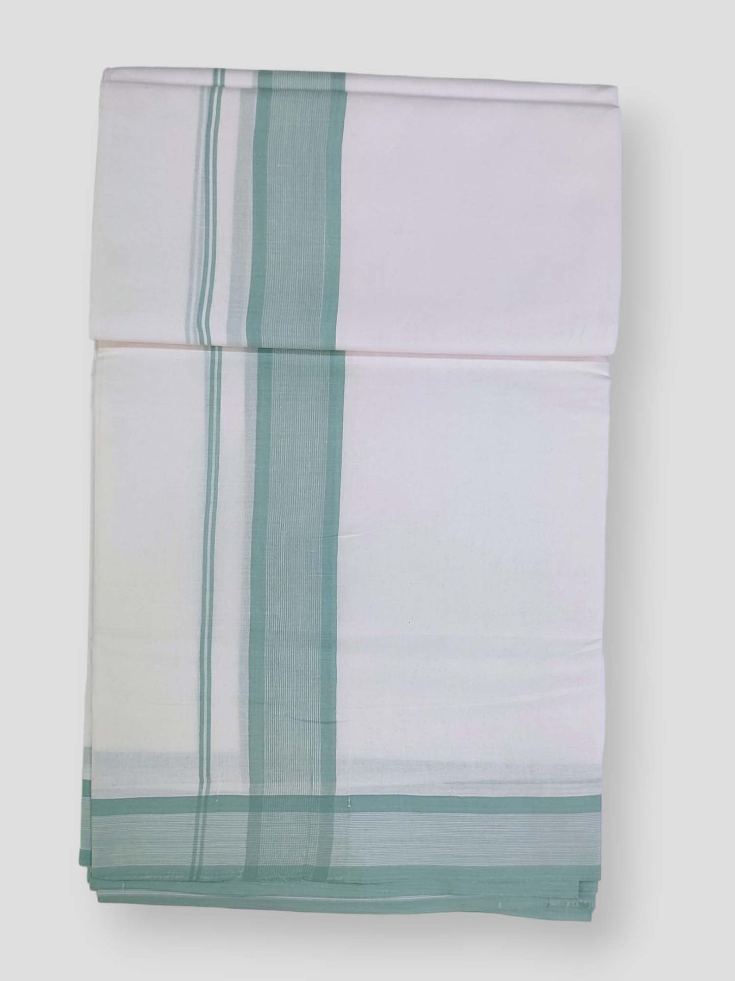 Cotton White Dhoti/Mundu for Men