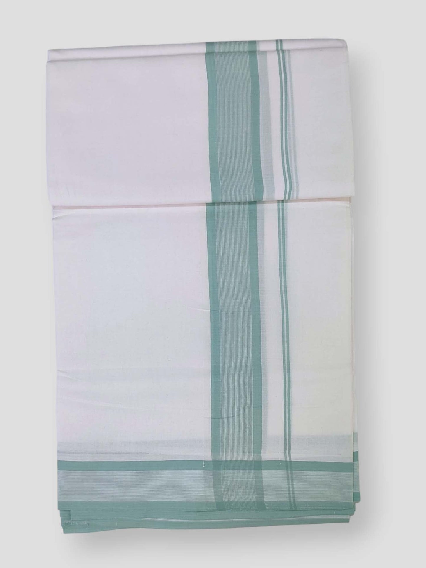 Cotton White Dhoti/Mundu for Men