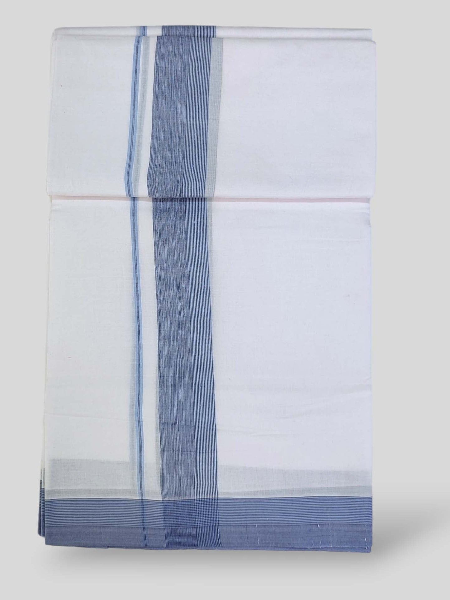 Cotton White Dhoti/Mundu for Men