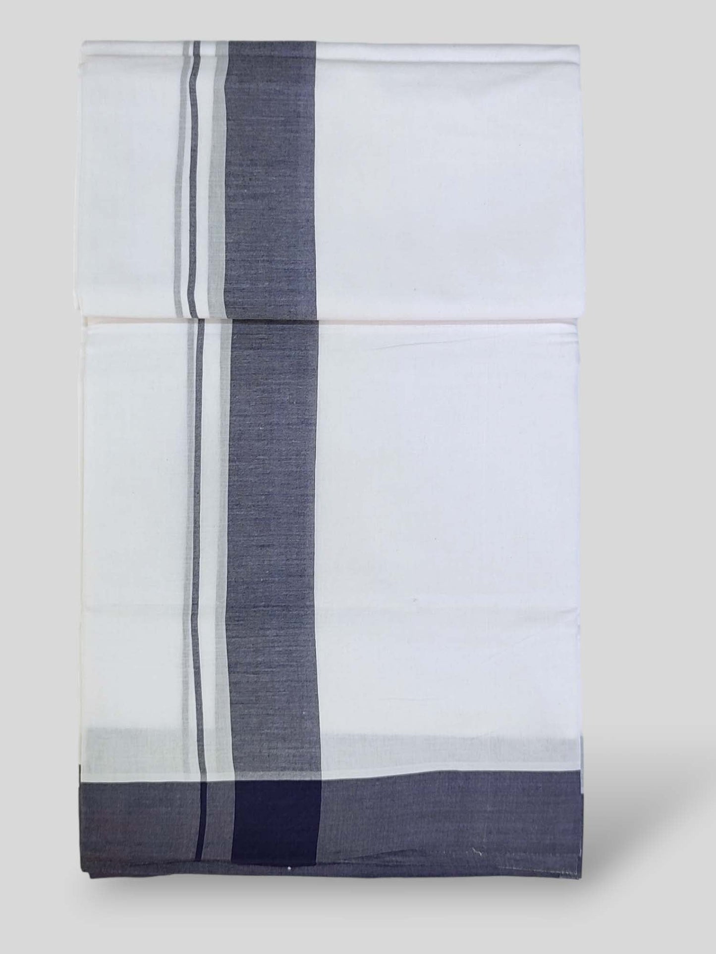 Cotton White Dhoti/Mundu for Men