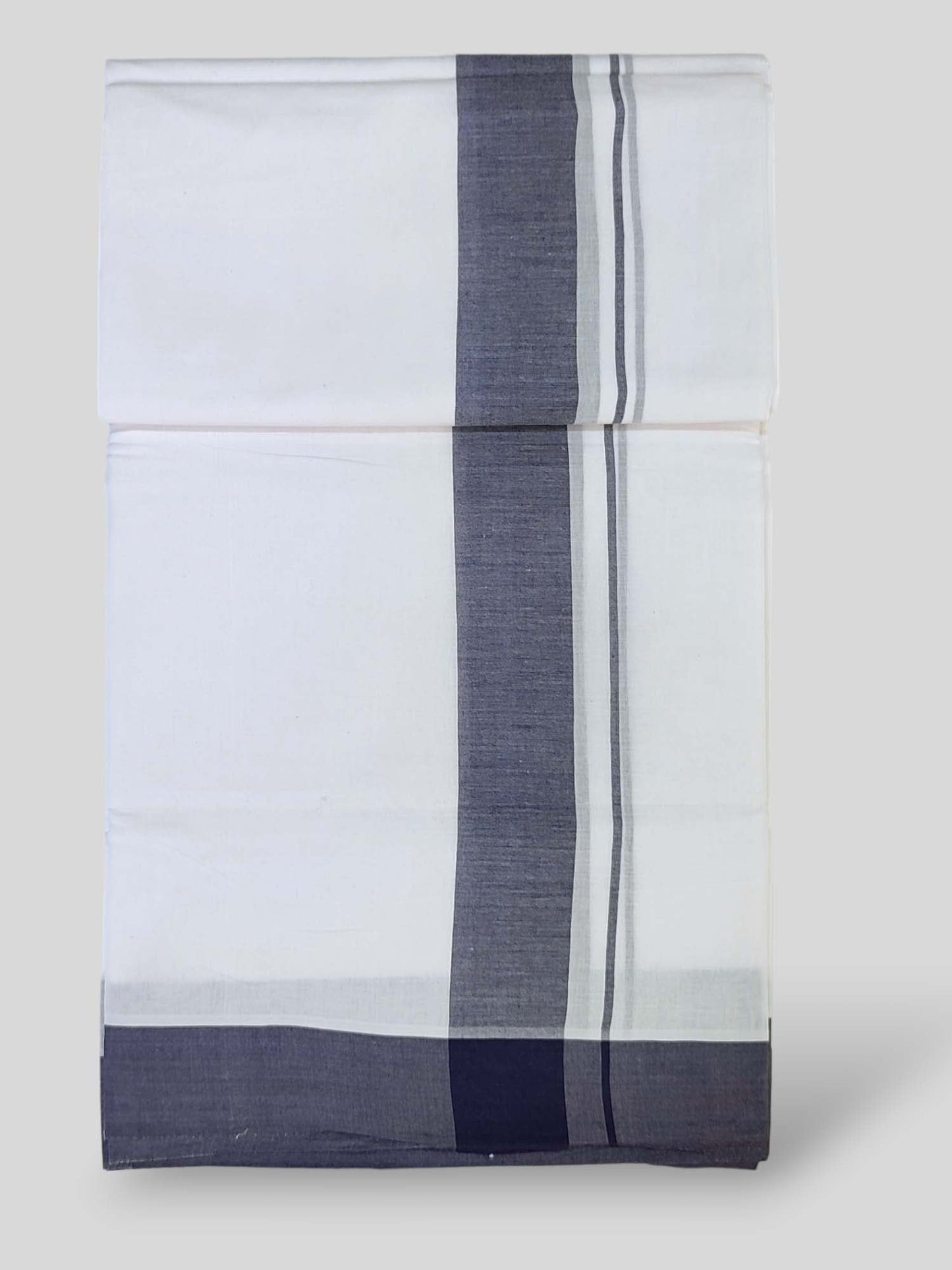 Cotton White Dhoti/Mundu for Men