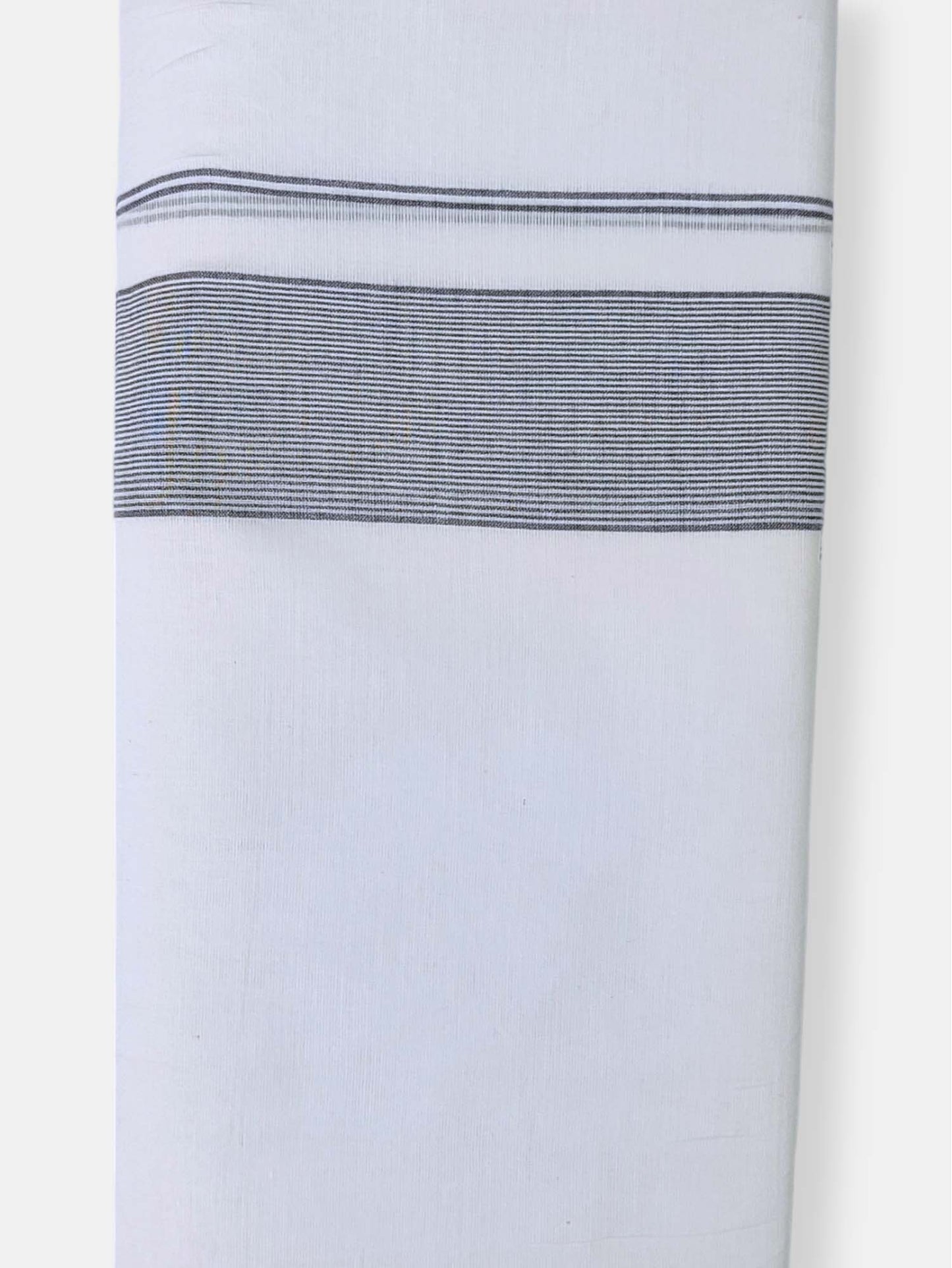 Cotton White Dhoti/Mundu for Men