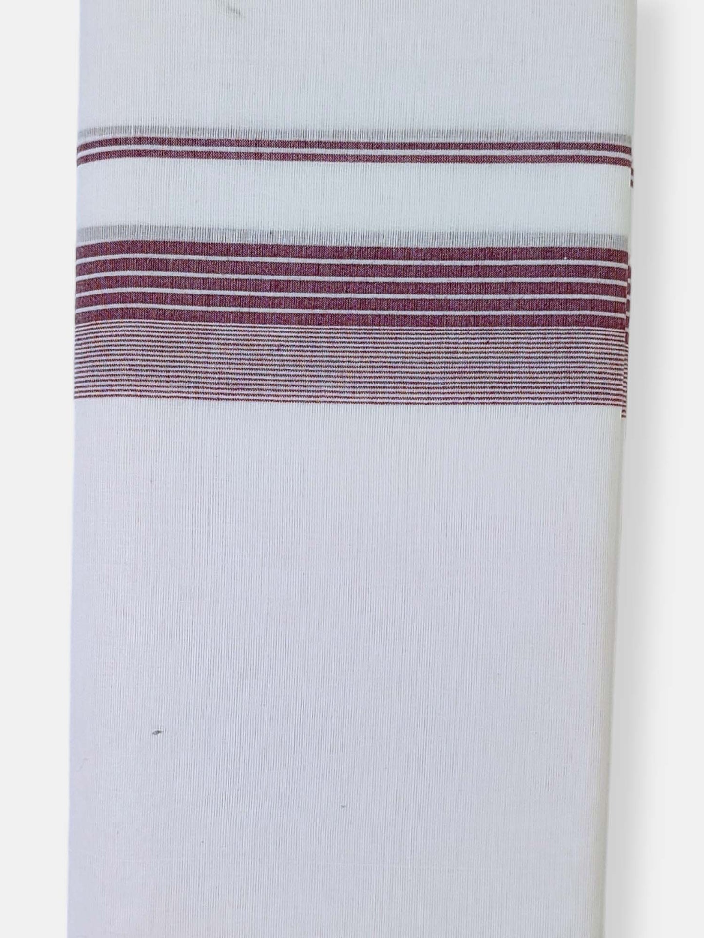 Cotton White Dhoti/Mundu for Men