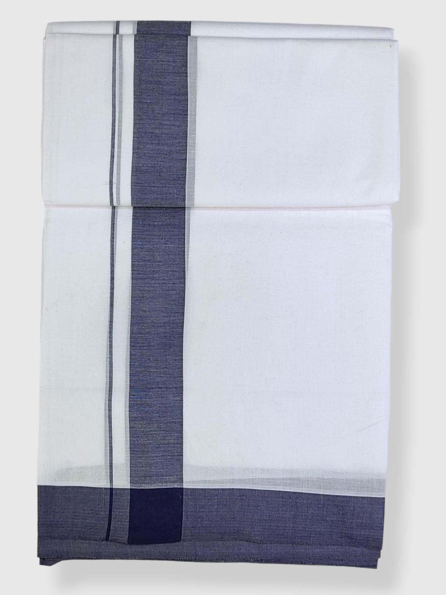 Cotton White Dhoti/Mundu for Men