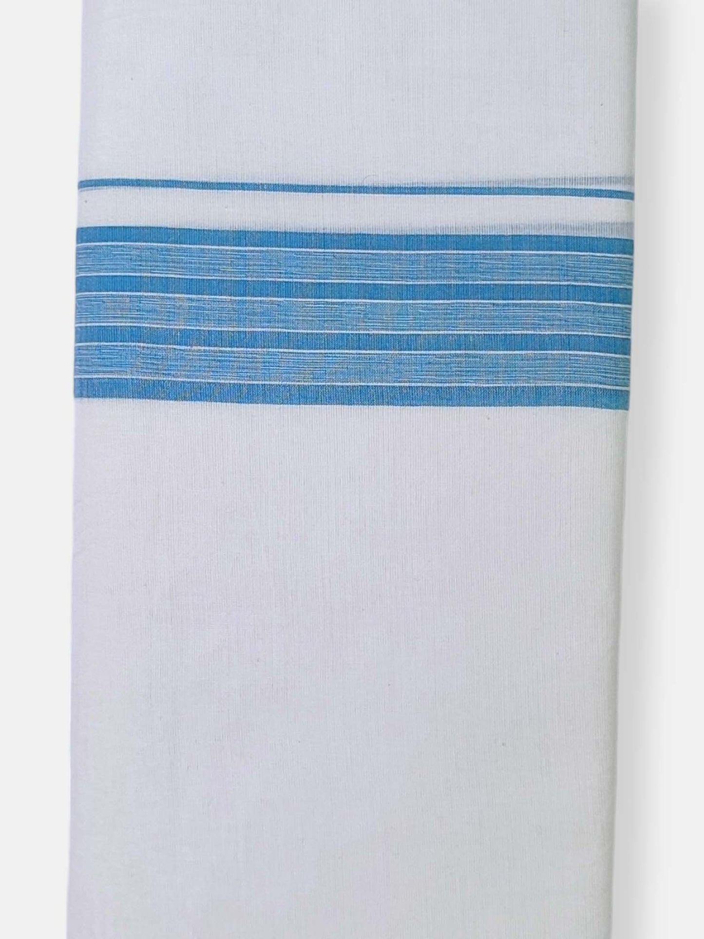 Cotton White Dhoti/Mundu for Men