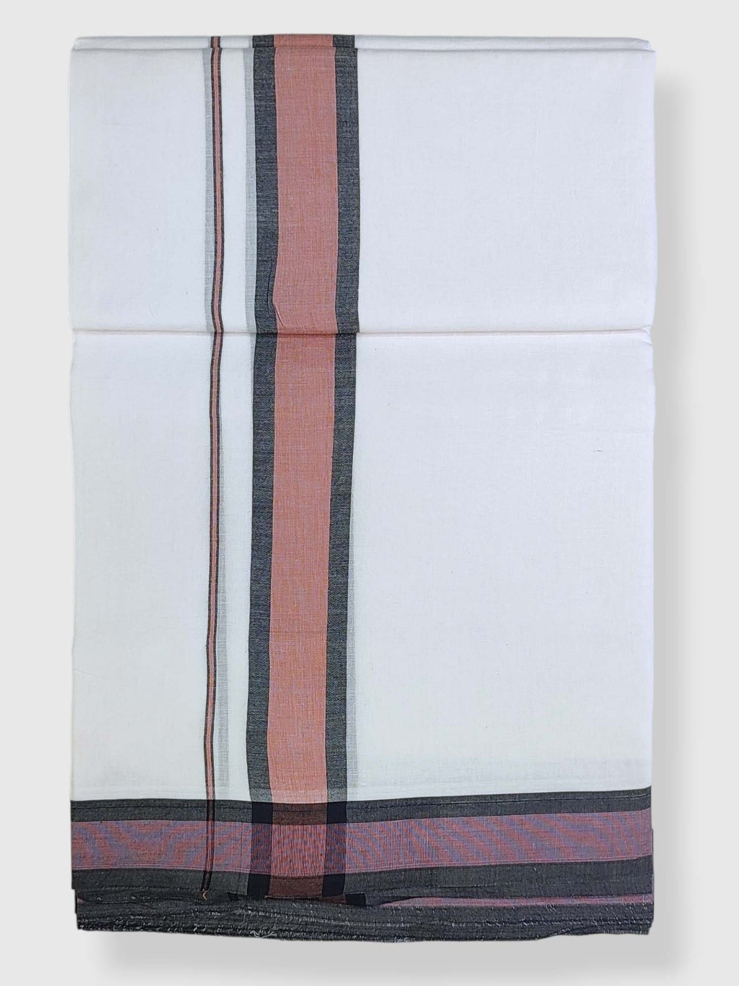 Cotton White Dhoti/Mundu for Men