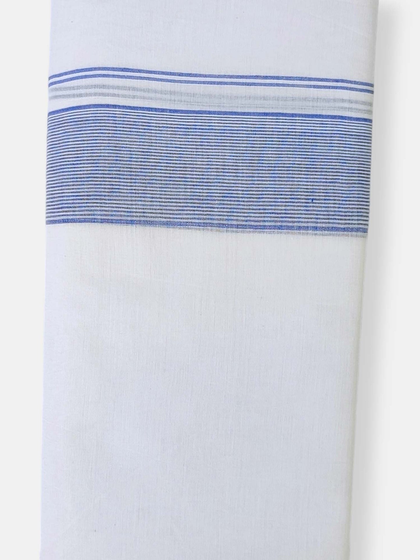 Cotton White Dhoti/Mundu for Men