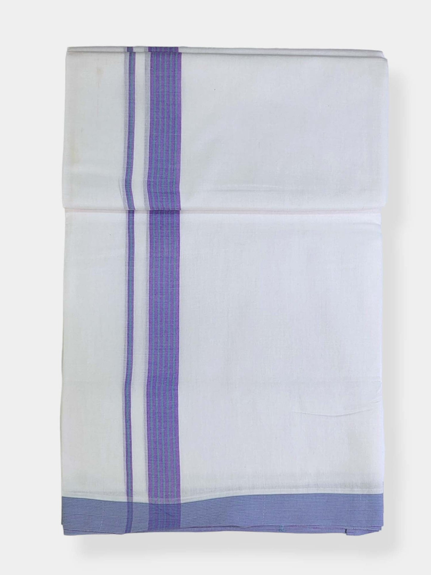Cotton White Dhoti/Mundu for Men