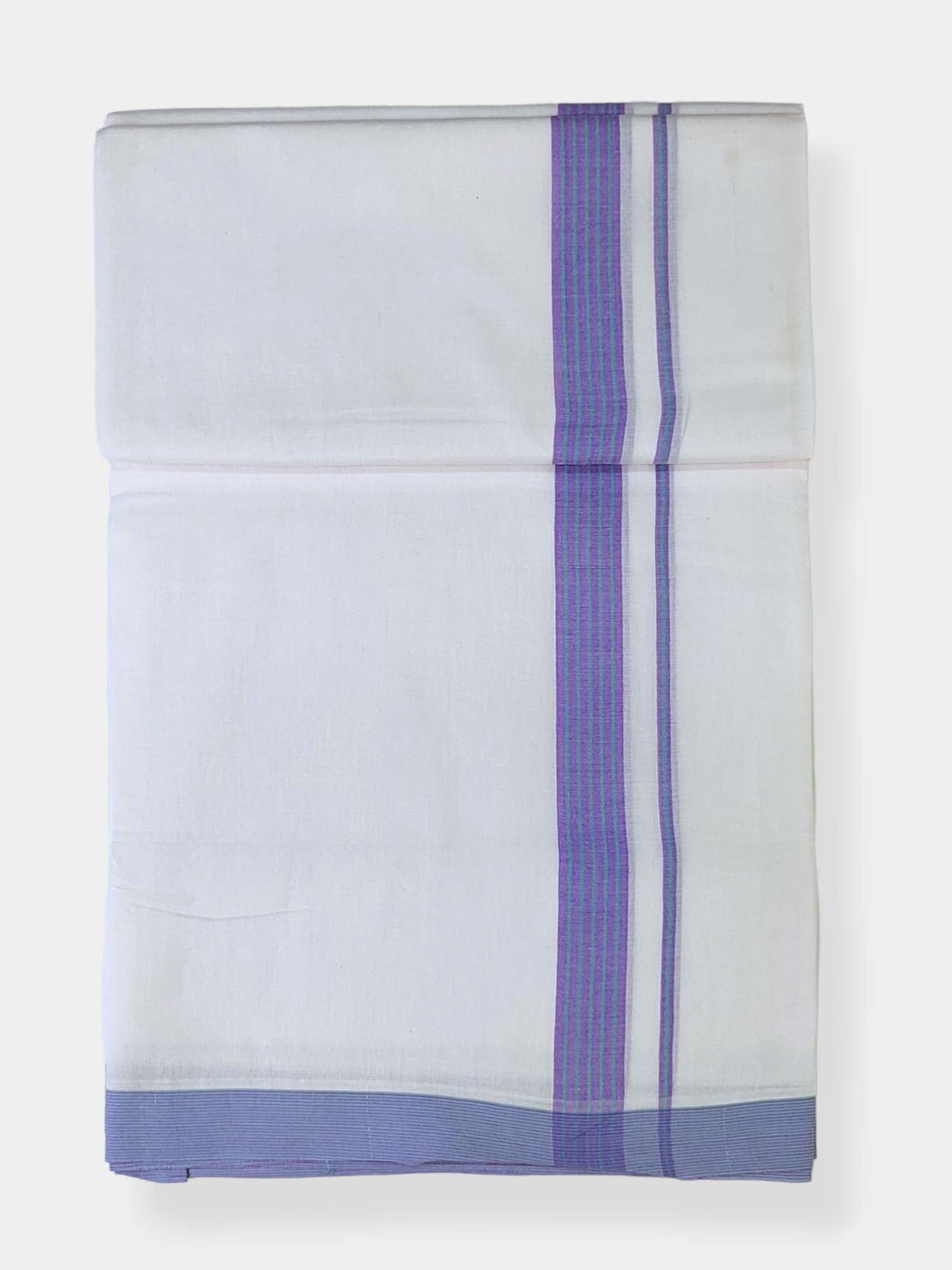 Cotton White Dhoti/Mundu for Men