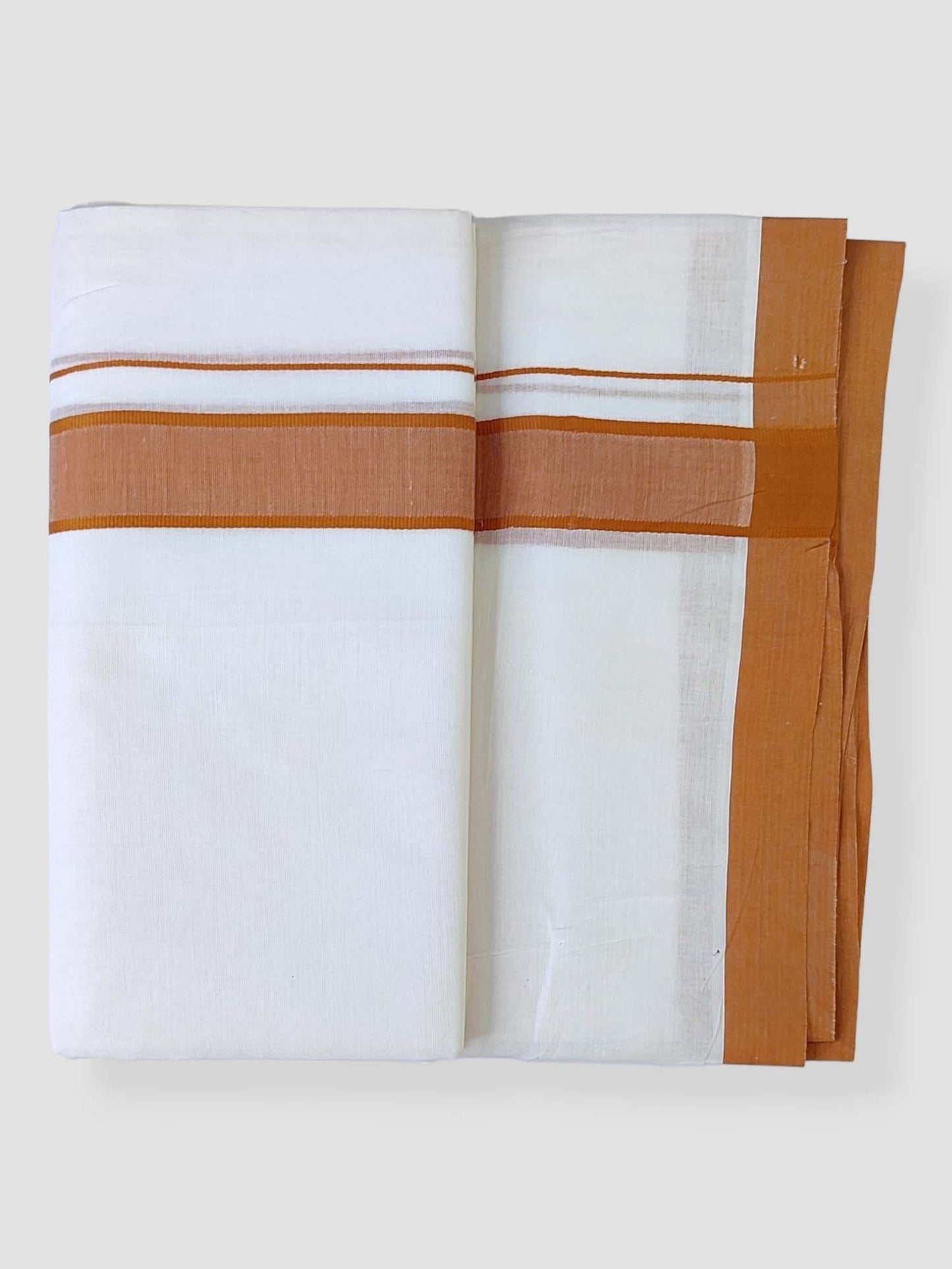 Cotton White Dhoti/Mundu for Men