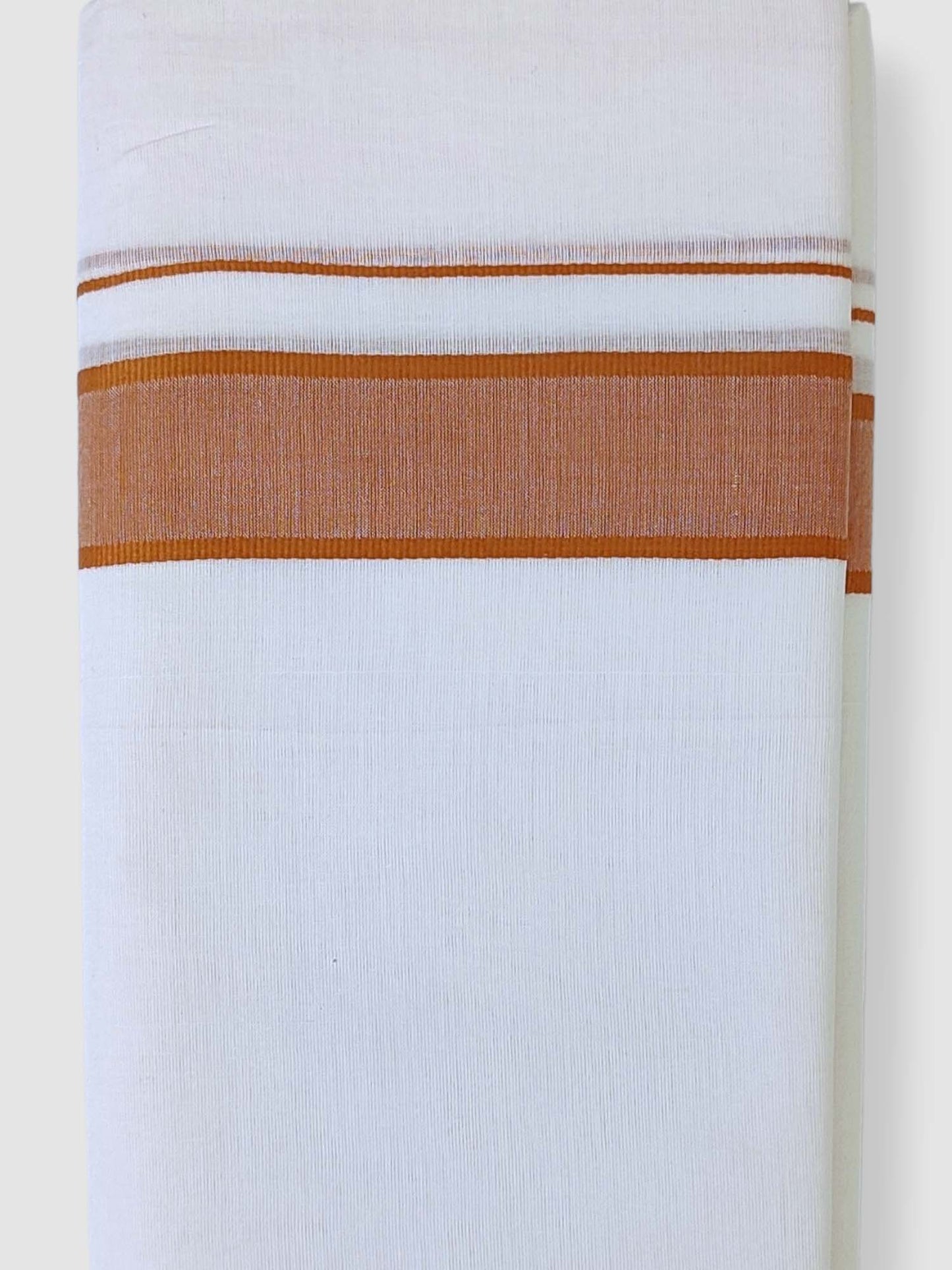 Cotton White Dhoti/Mundu for Men