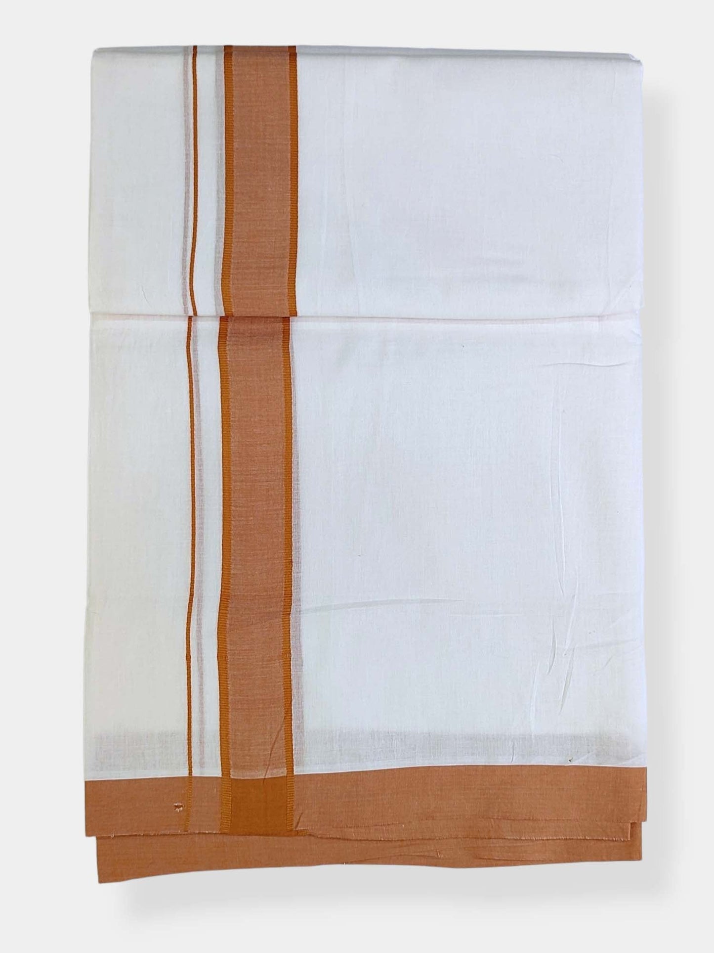 Cotton White Dhoti/Mundu for Men