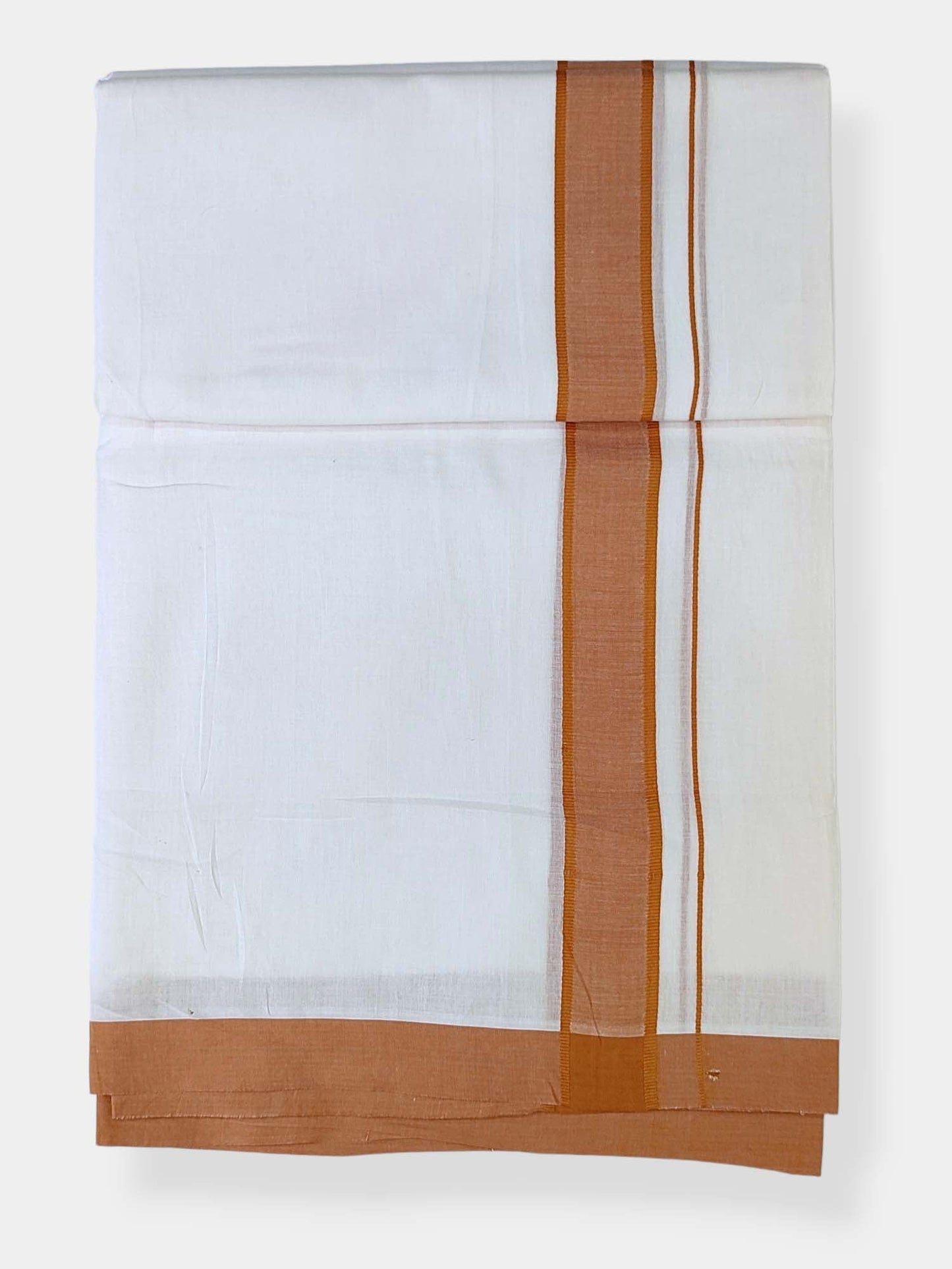 Cotton White Dhoti/Mundu for Men
