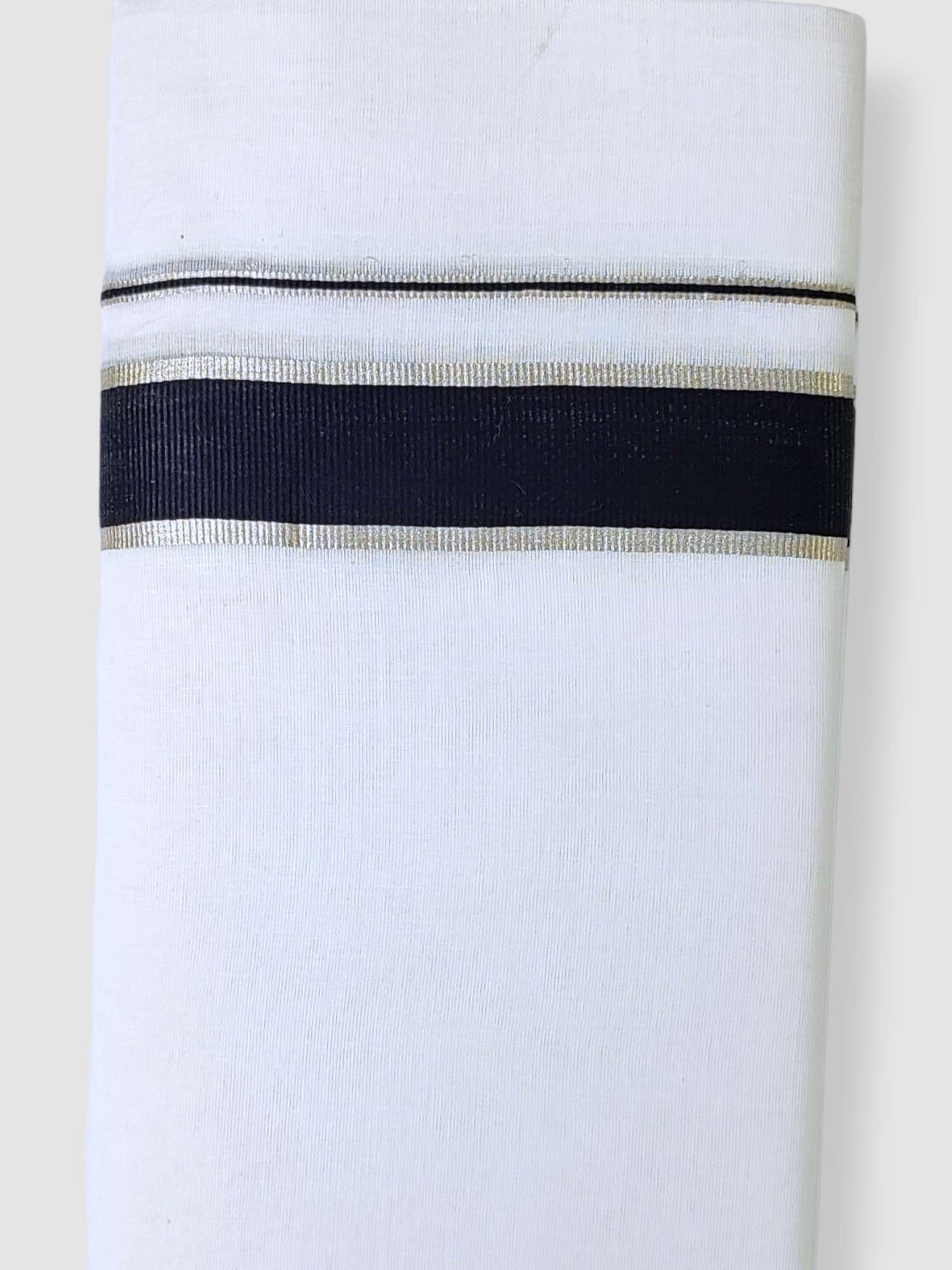 Cotton White Dhoti/Mundu for Men