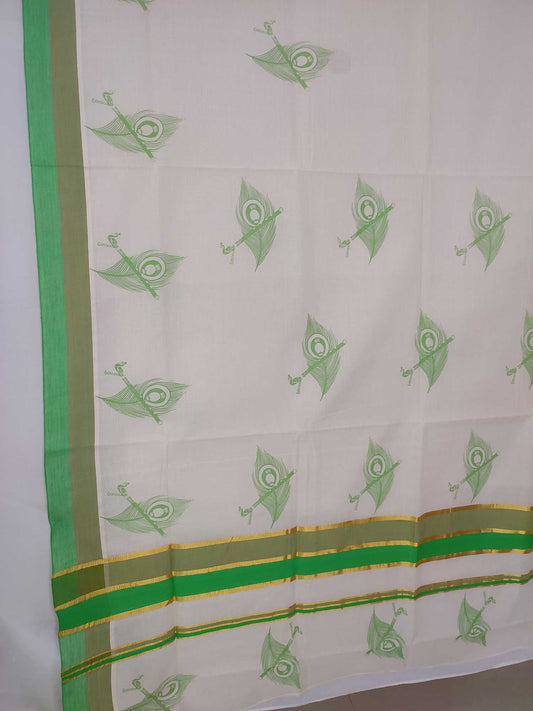 Balaramapuram Printed Saree for Women