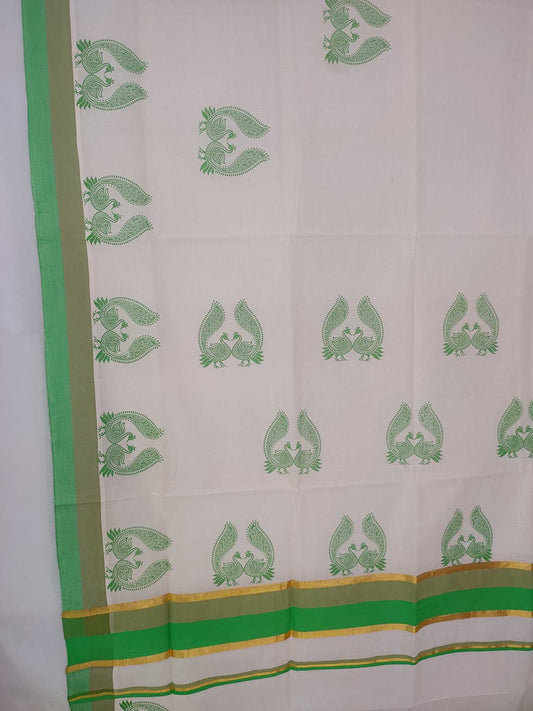 Balaramapuram Printed Saree for Women