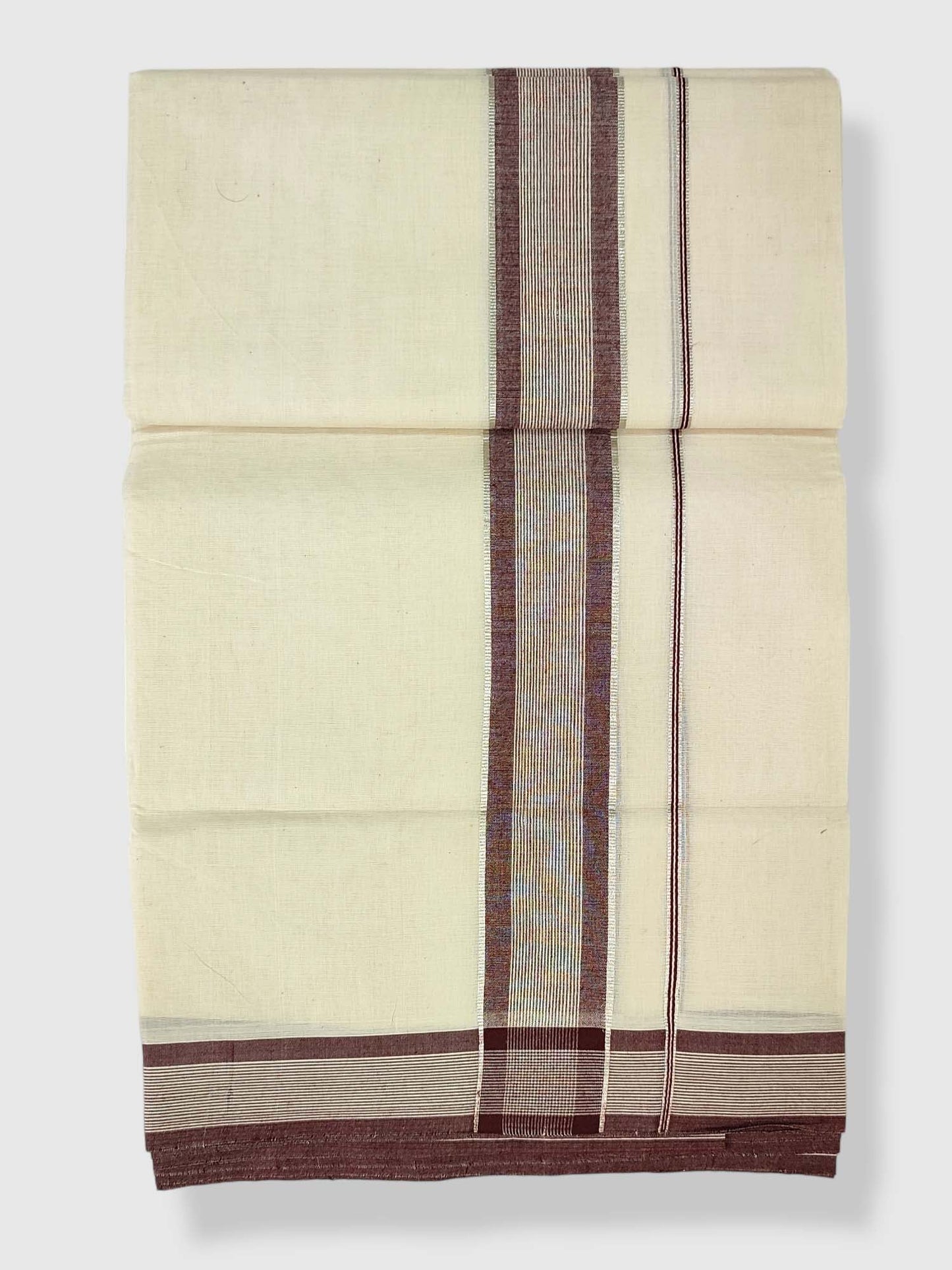Pure Cotton Kerala Double Dhoti/Mundu